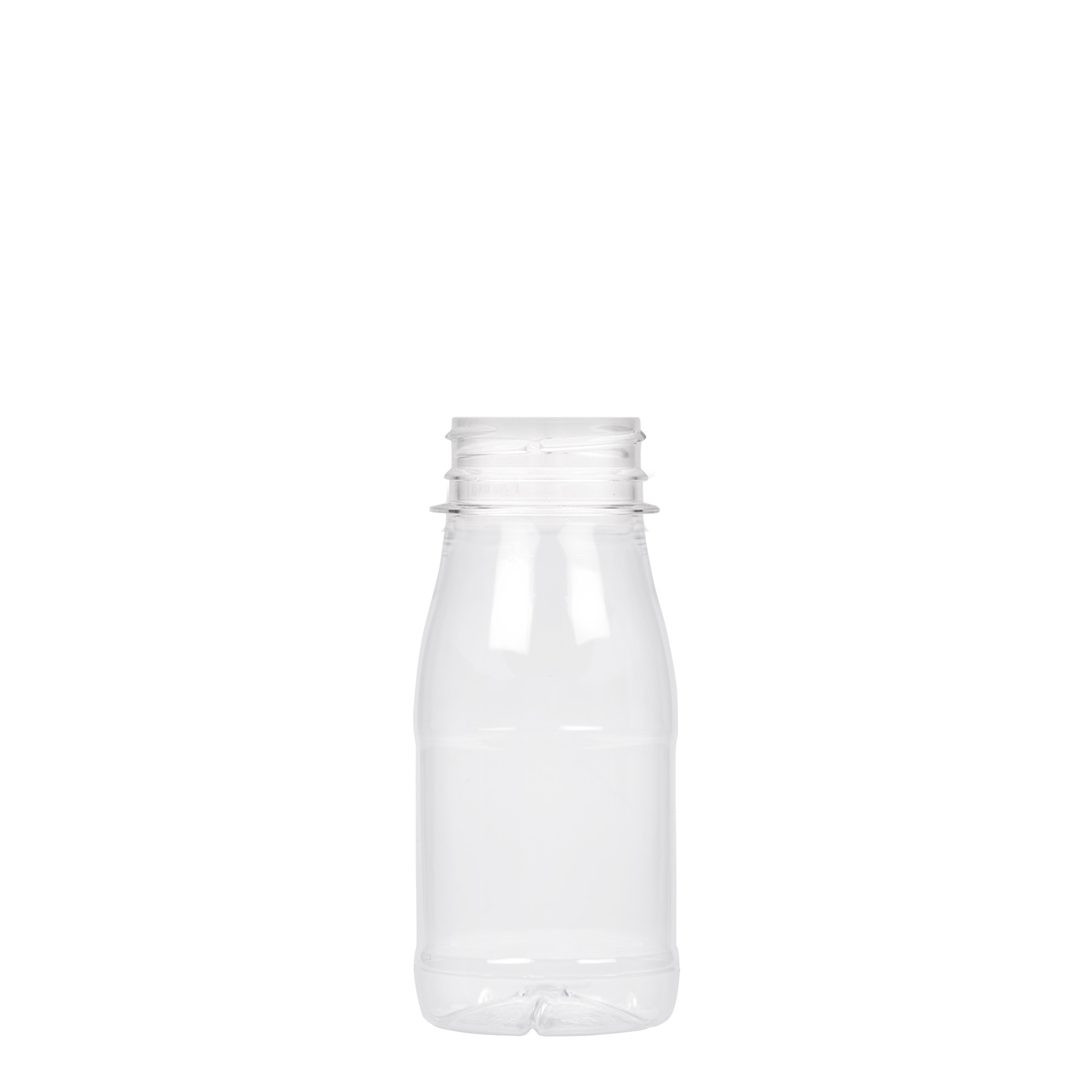 Bouteille en PET 150 ml « Milk and Juice », plastique, bouchage: 38 mm
