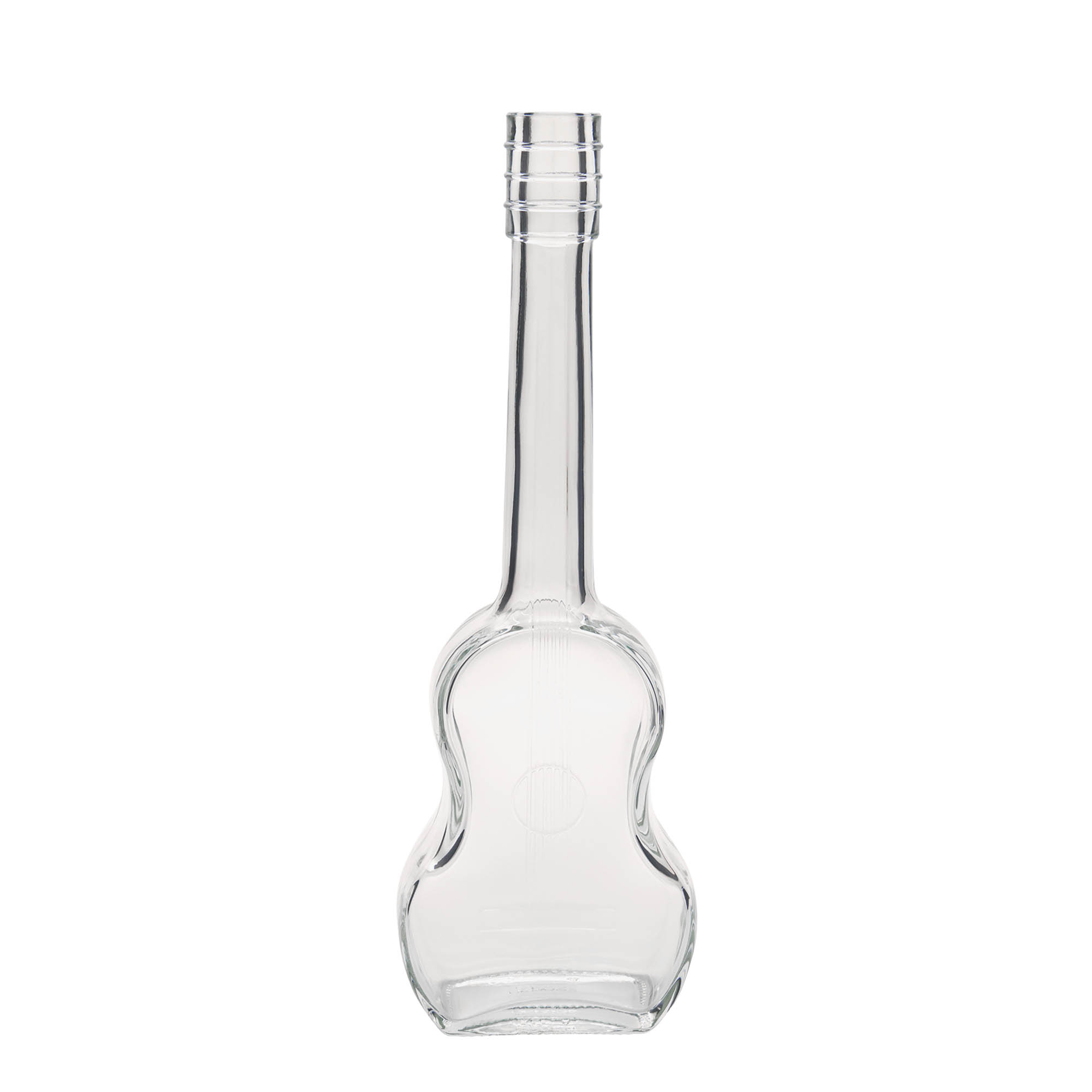 Bouteille en verre 500 ml 'Guitare', bouchage: bouchon