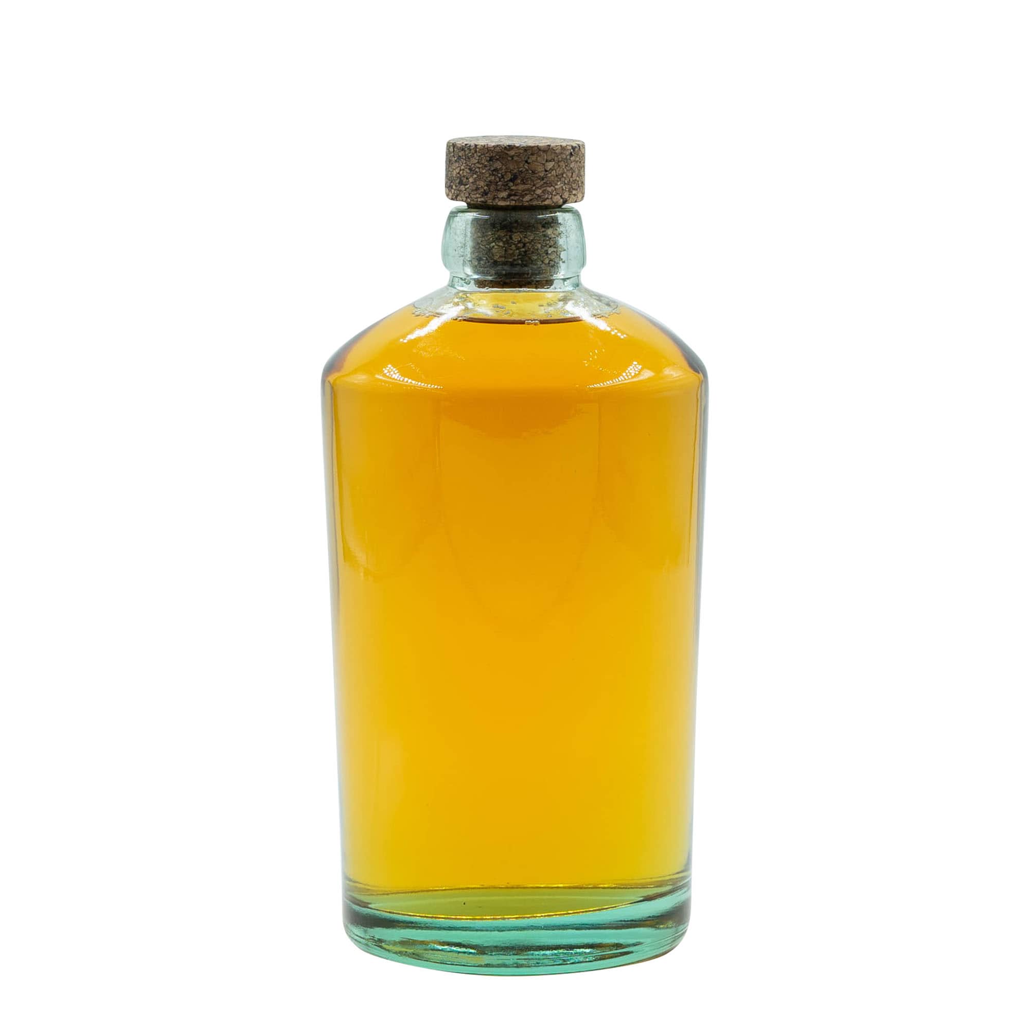 Bouteille en verre 700 ml « Barrel », bouchage: bouchon