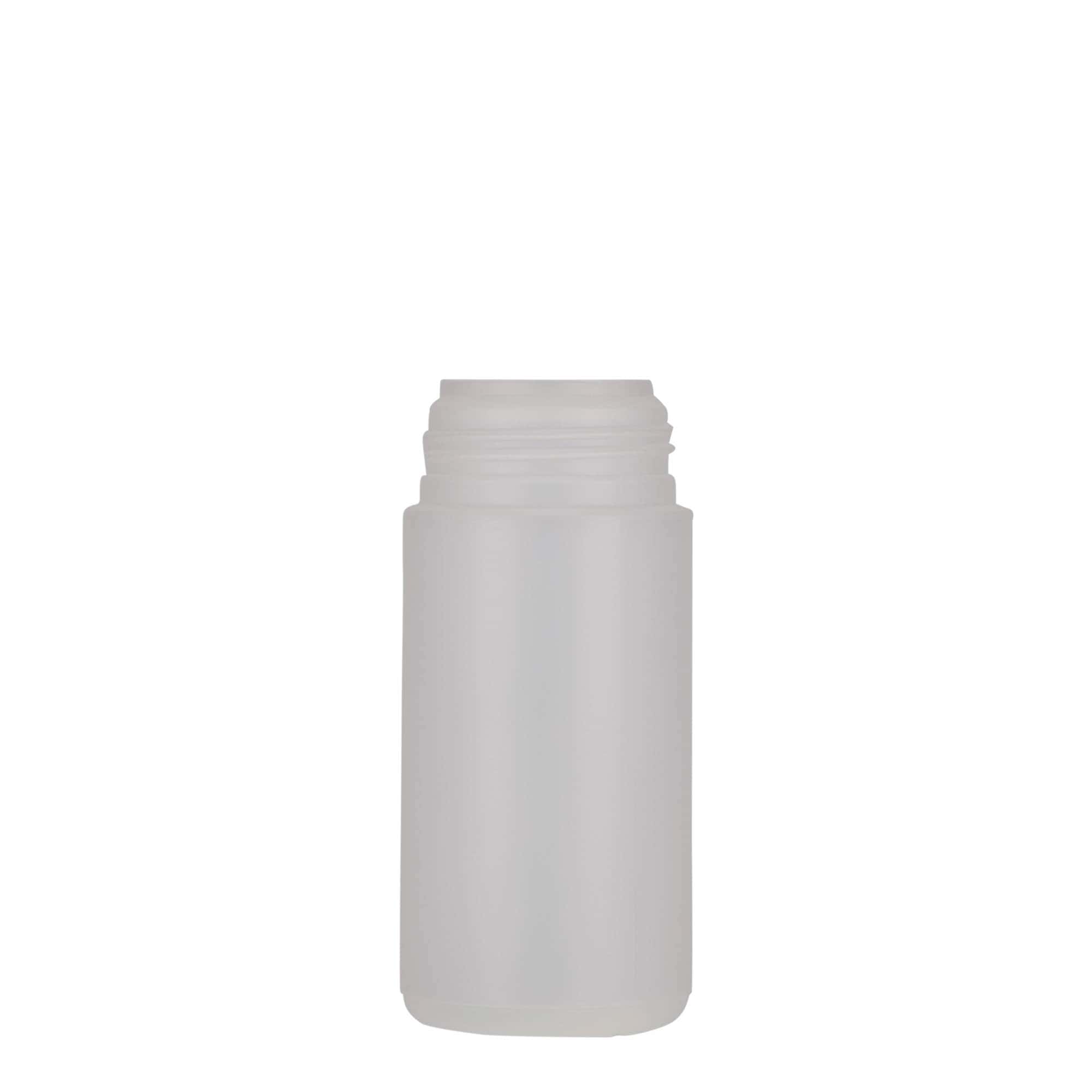 Pompflesje 'Foamer', 100 ml, PE-kunststof, naturel, monding: schroefsluiting