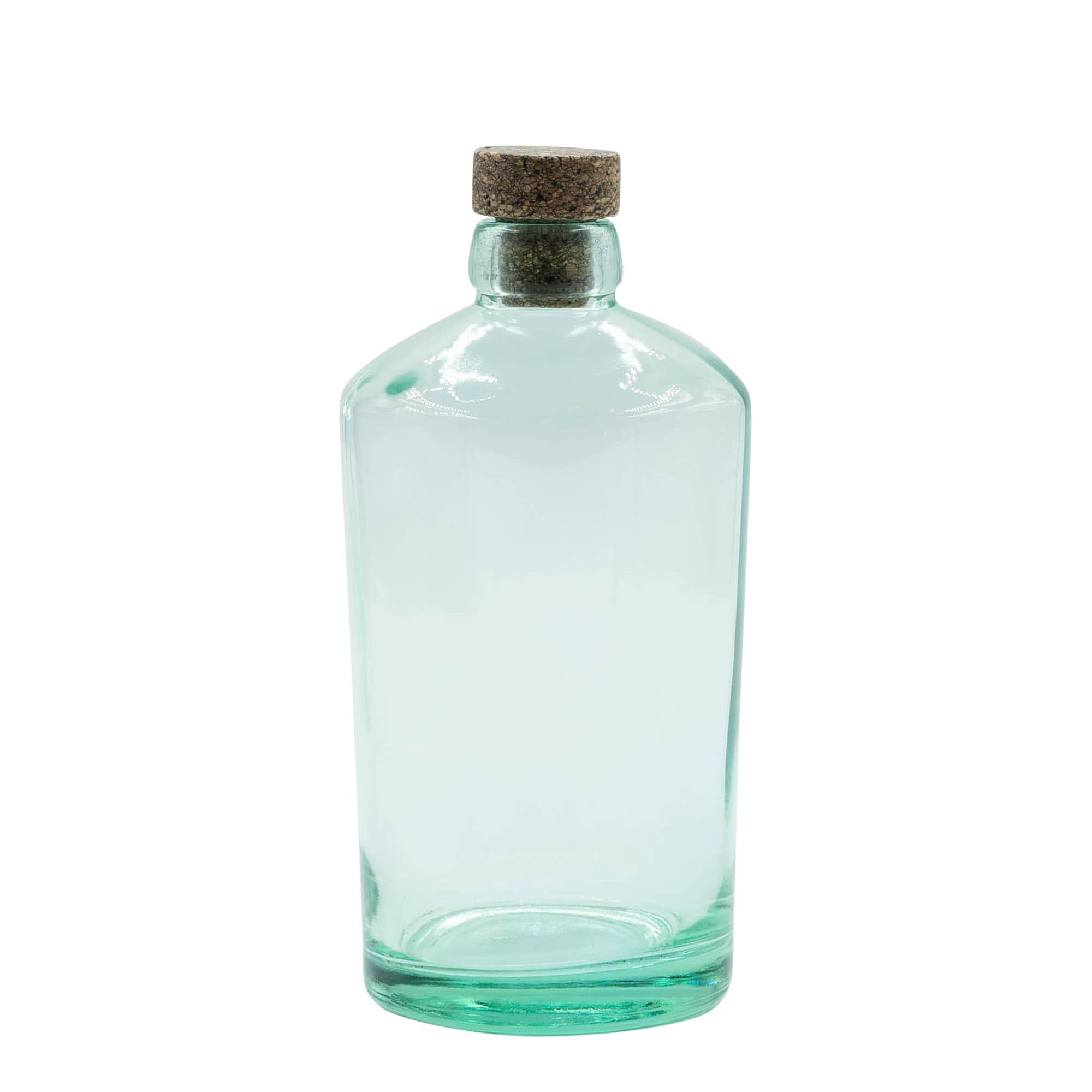 Bouteille en verre 700 ml « Barrel », bouchage: bouchon