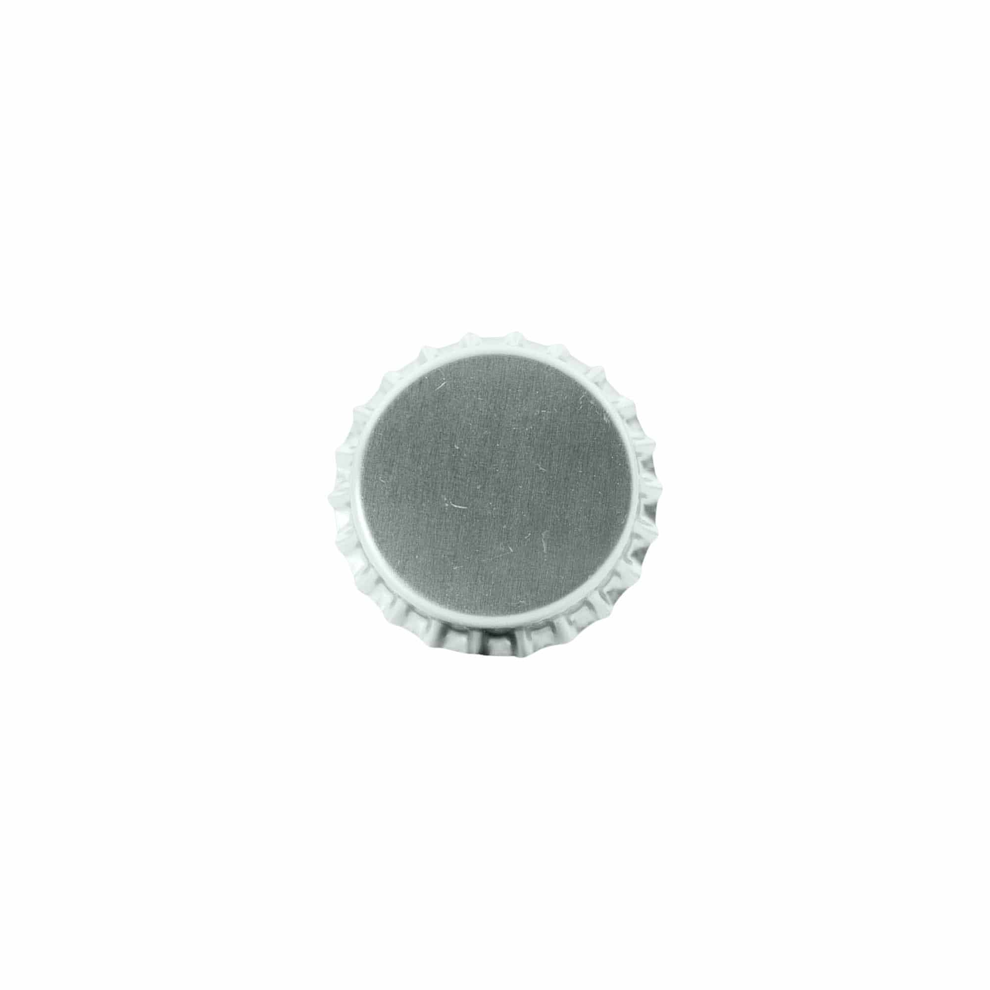 Kroonkurk, 29 mm, metaal, zilver Kroonkurk, 29 mm, metaal, zilver