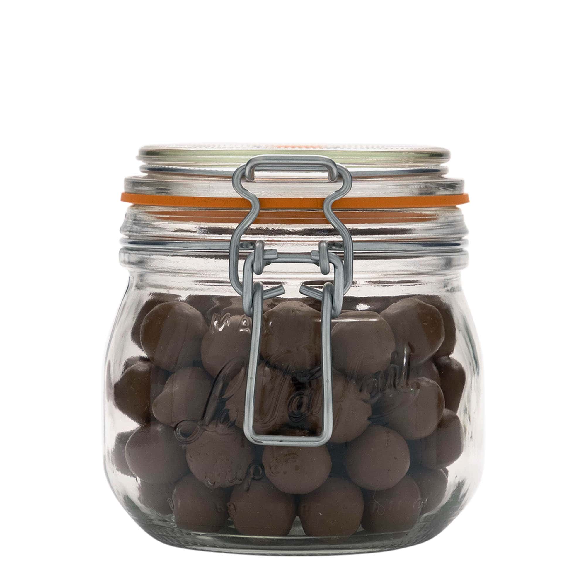 Bocal à fermeture mécanique 500 ml « Le Parfait Super Bocal », bouchage: bouchon mécanique