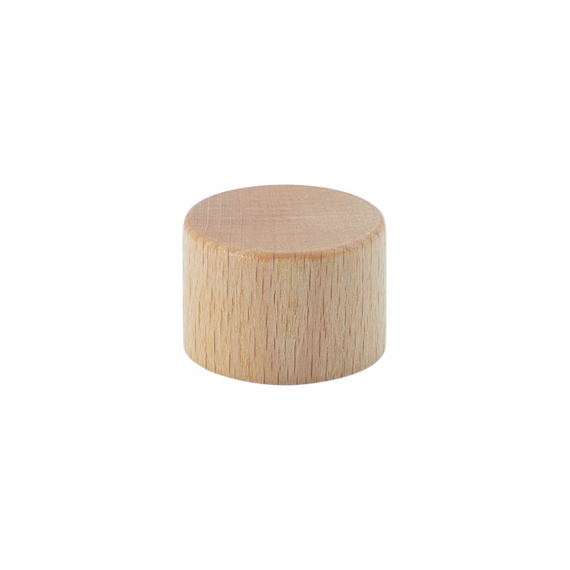 Schroefsluiting, metaal-hout, houtkleur, voor monding: PP 28