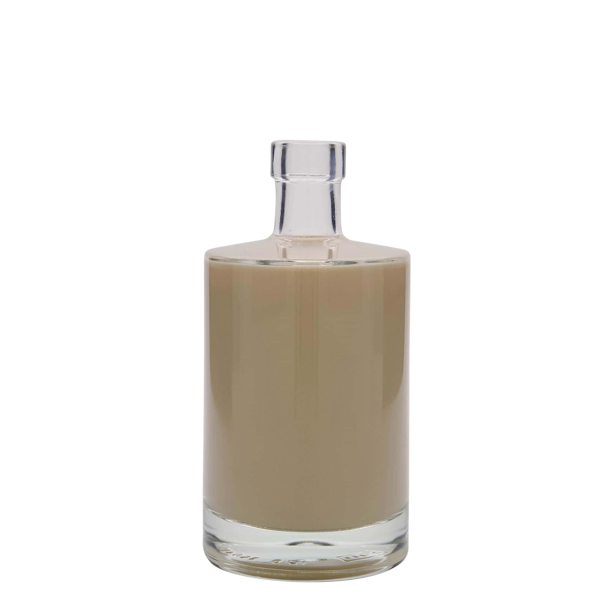 Glazen fles 'Aventura', 500 ml, monding: kurk Glazen fles 'Aventura', 500 ml, monding: kurk