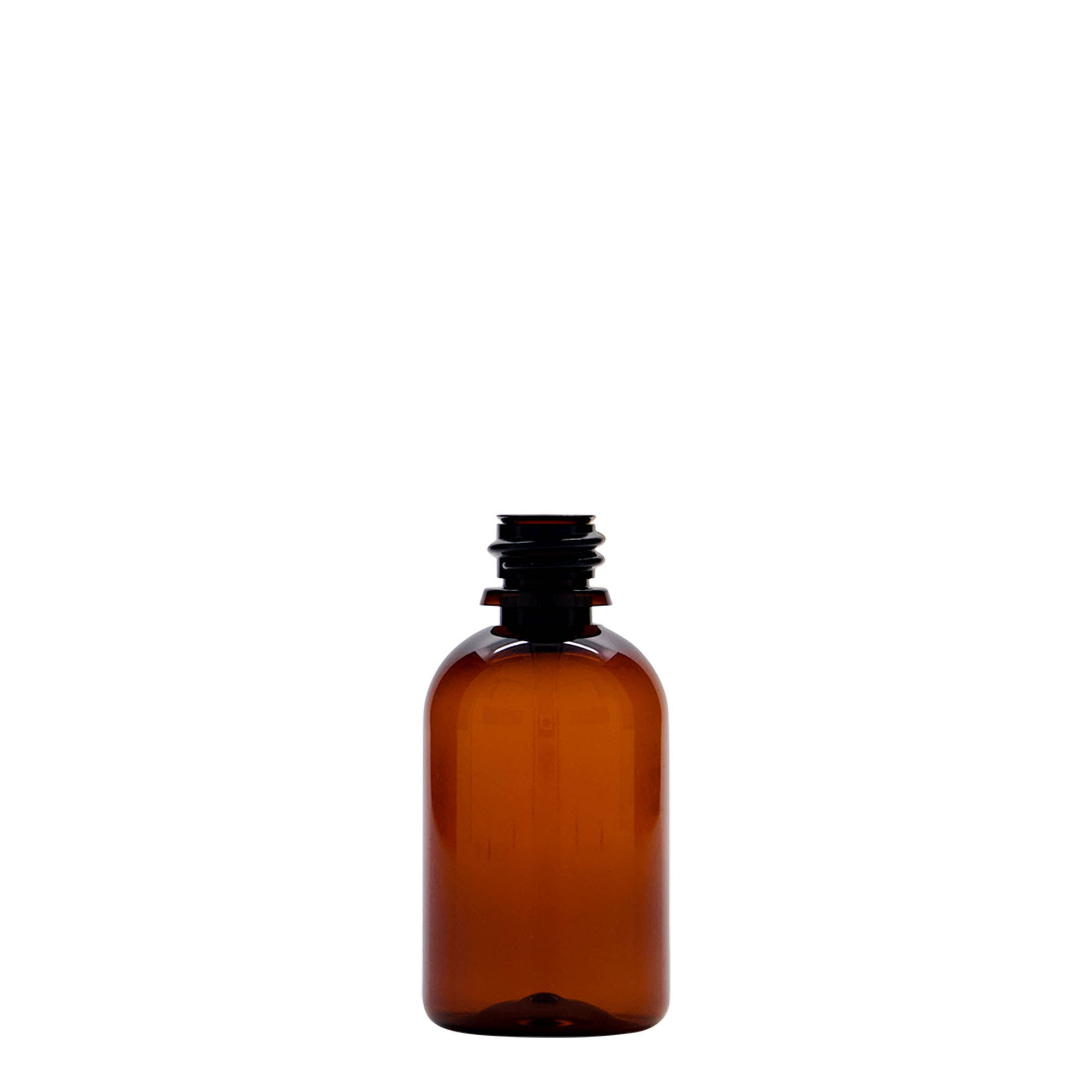 Pet-medicijnfles 'Easy Living', 50 ml, bruin, kunststof, monding: DIN 18 Pet-medicijnfles 'Easy Living', 50 ml, bruin, kunststof, monding: DIN 18
