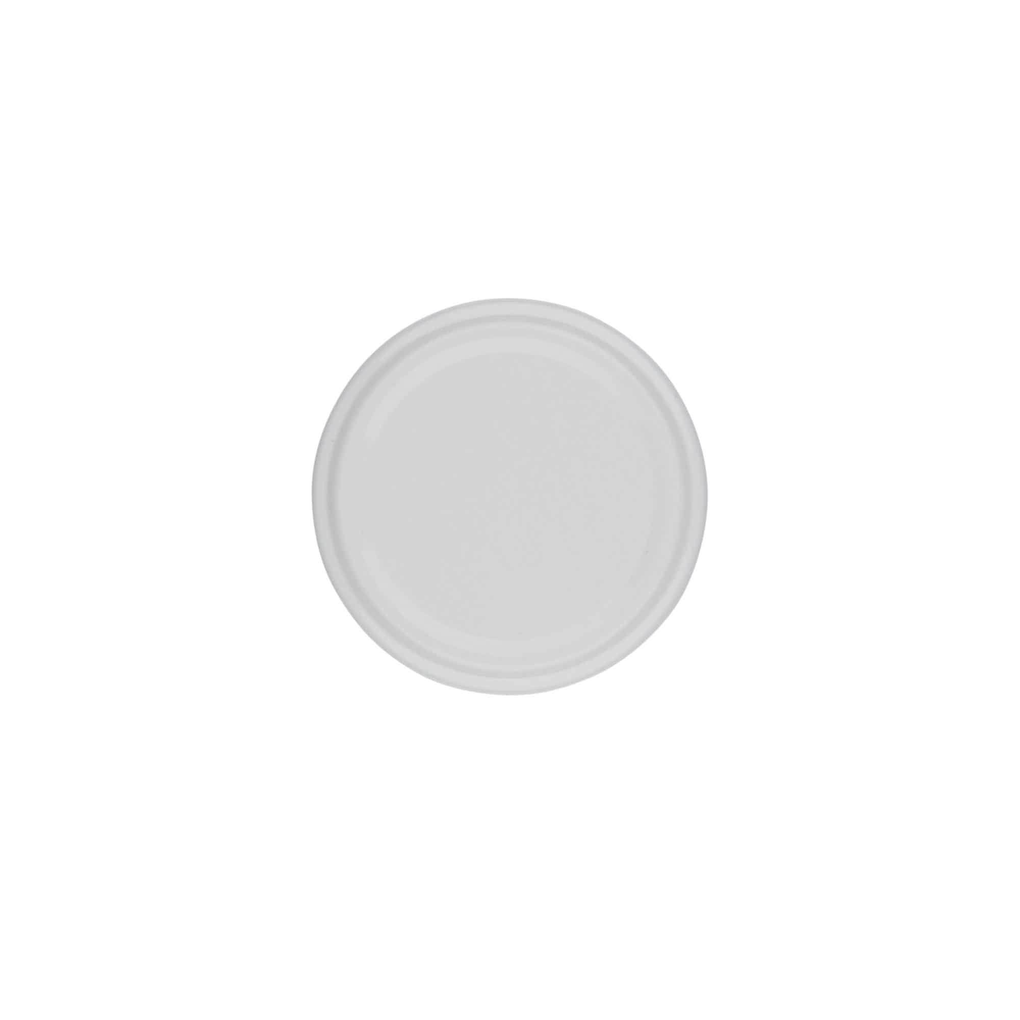Couvercle Twist-Off, fer blanc, blanc, pour bouchage: TO 58