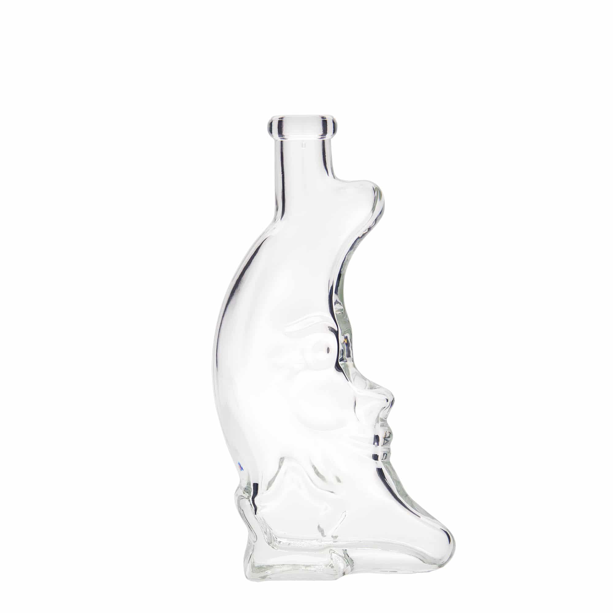 Glazen fles 'Maan', 200 ml, monding: kurk Glazen fles 'Maan', 200 ml, monding: kurk