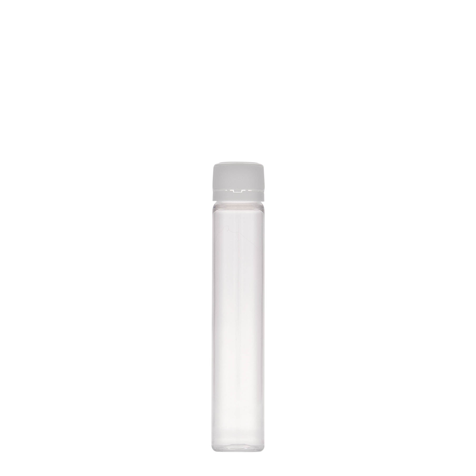 Éprouvette en PET 25 ml, plastique, bouchage: Bougage à vis Éprouvette en PET 25 ml, plastique, bouchage: Bougage à vis