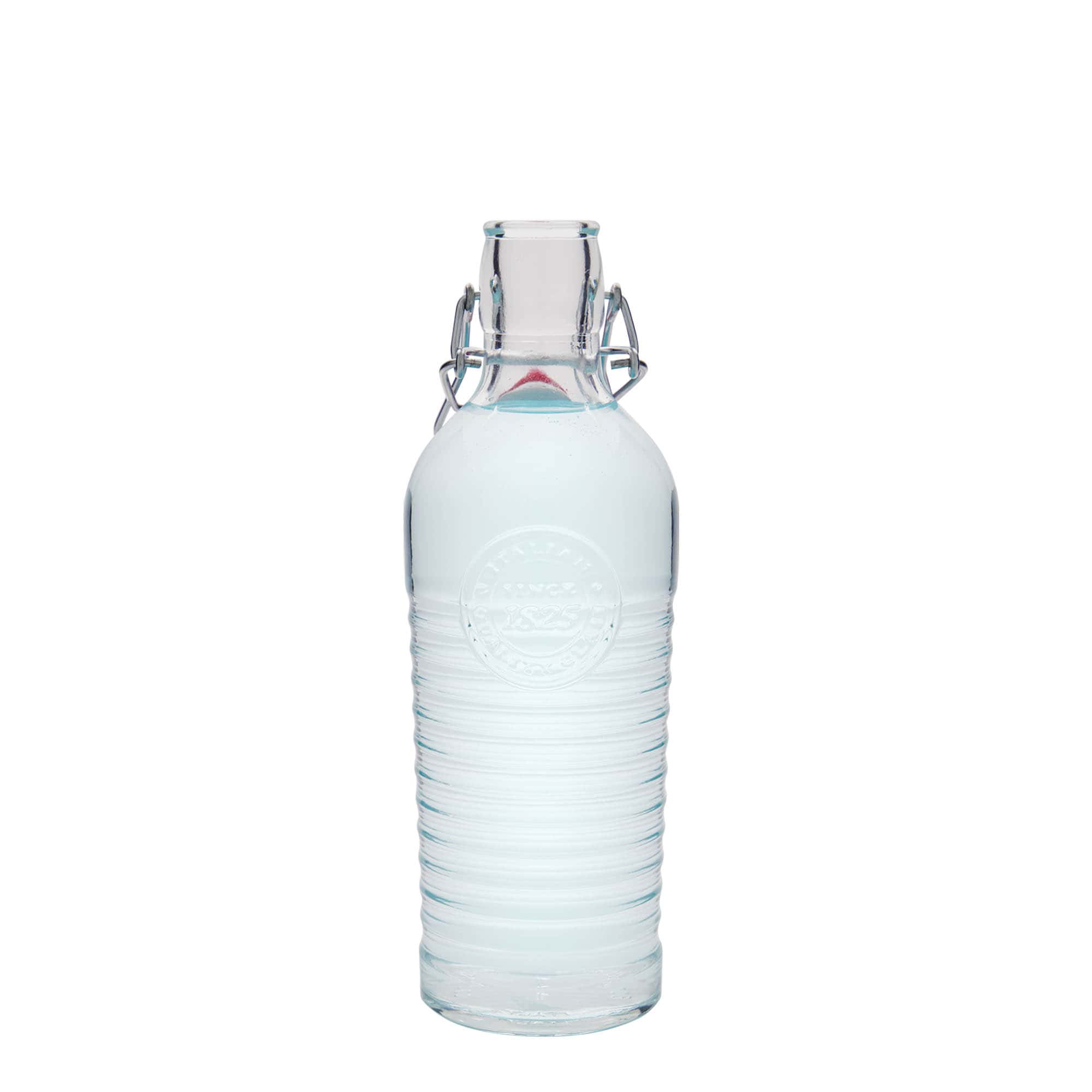 Glazen fles 'Officina 1825', 750 ml, monding: beugelsluiting