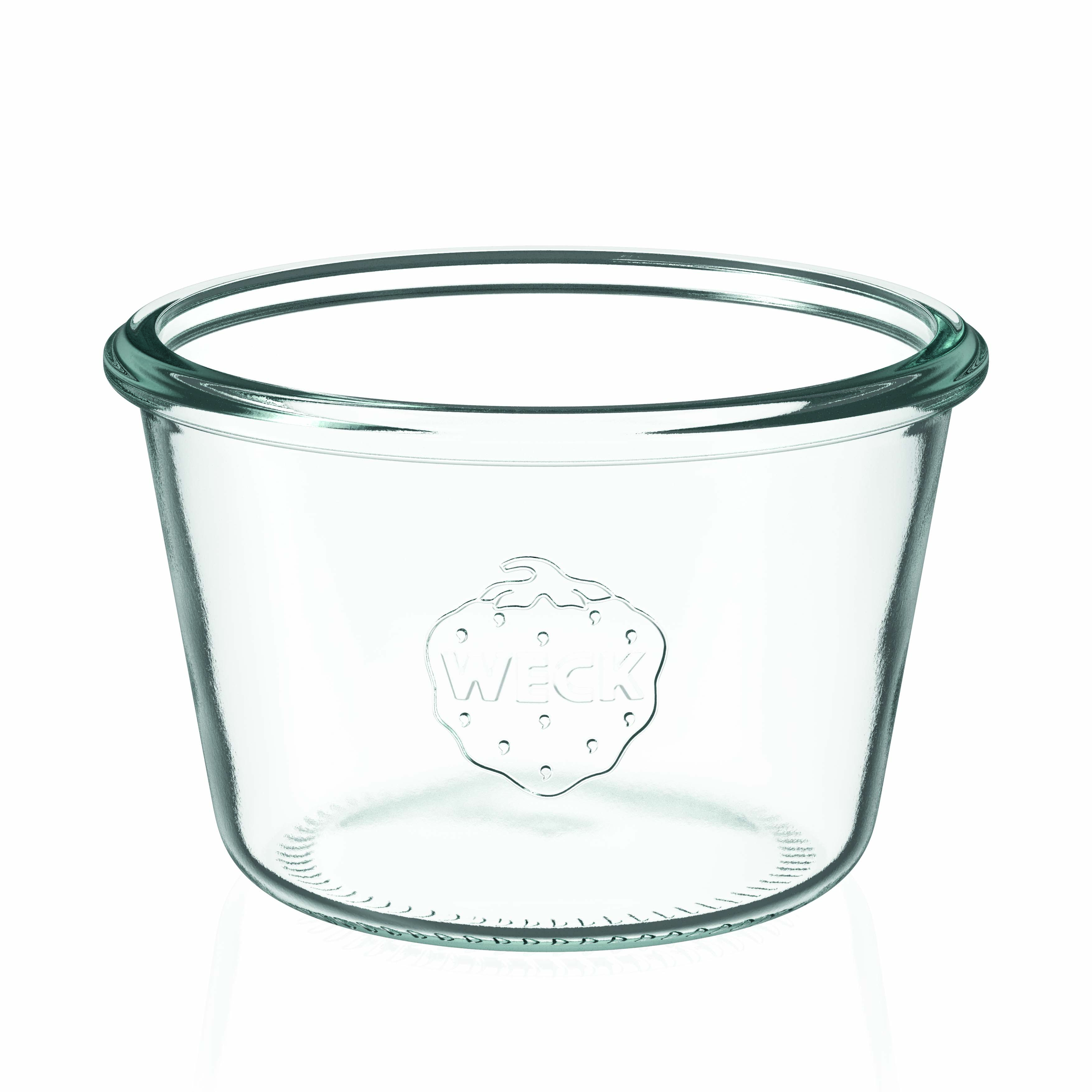 Verrine WECK 370 ml, bouchage: bords arrondis