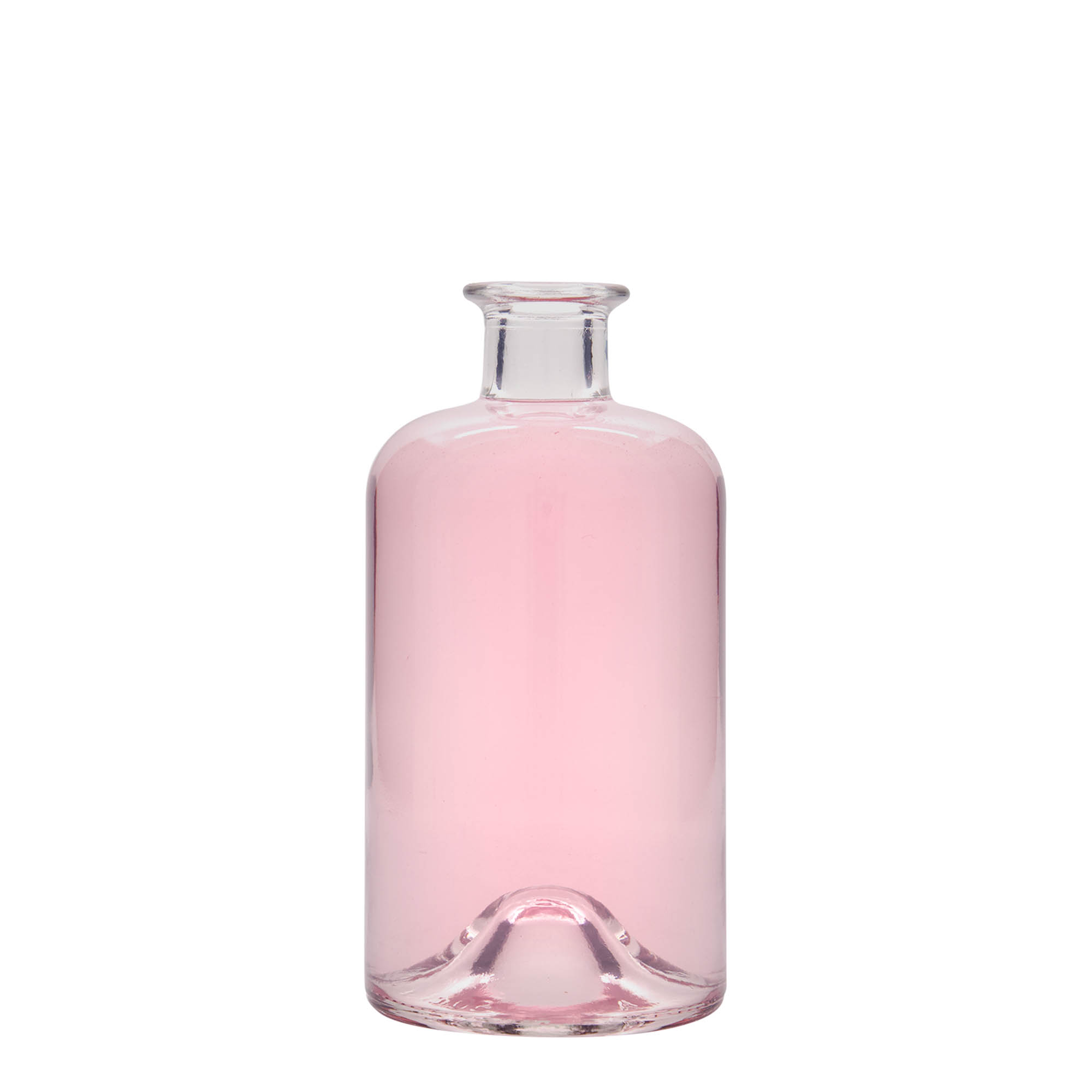 Bouteille en verre apothicaire 500 ml 'Doktor', bouchage: bouchon