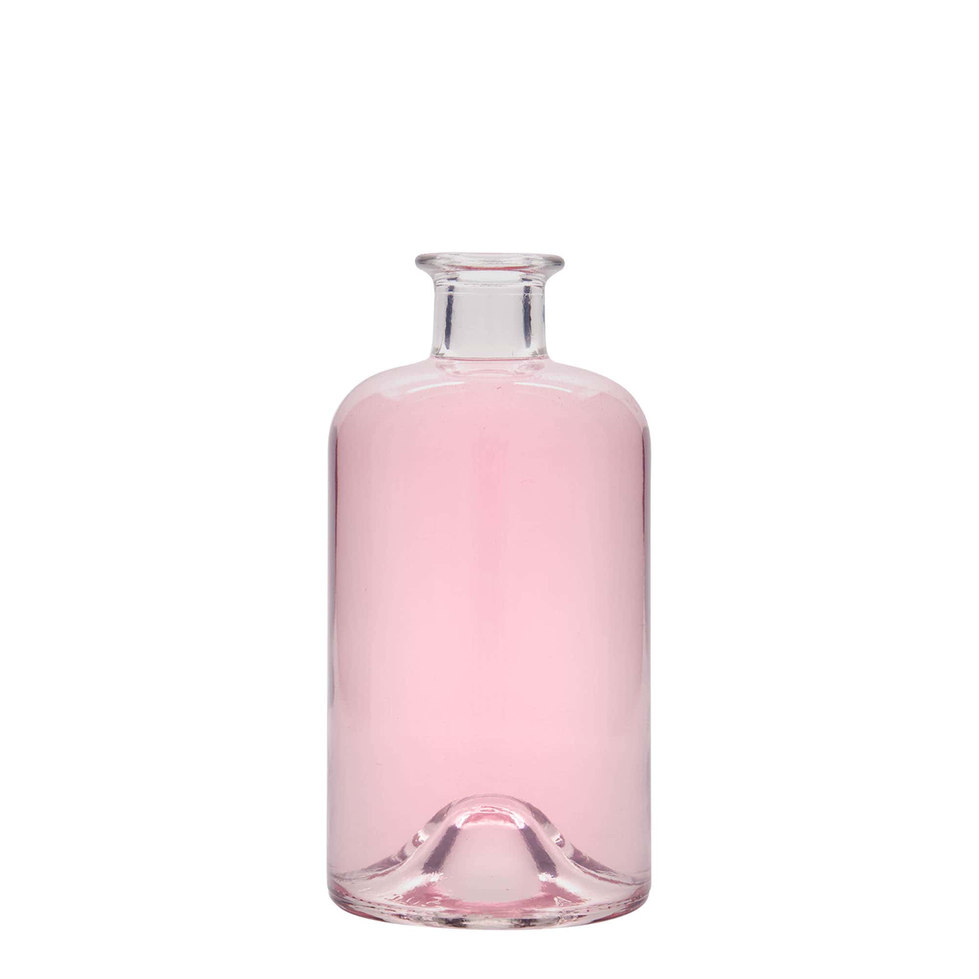 Glazen fles Apotheker 'Doktor', 500 ml, monding: kurk