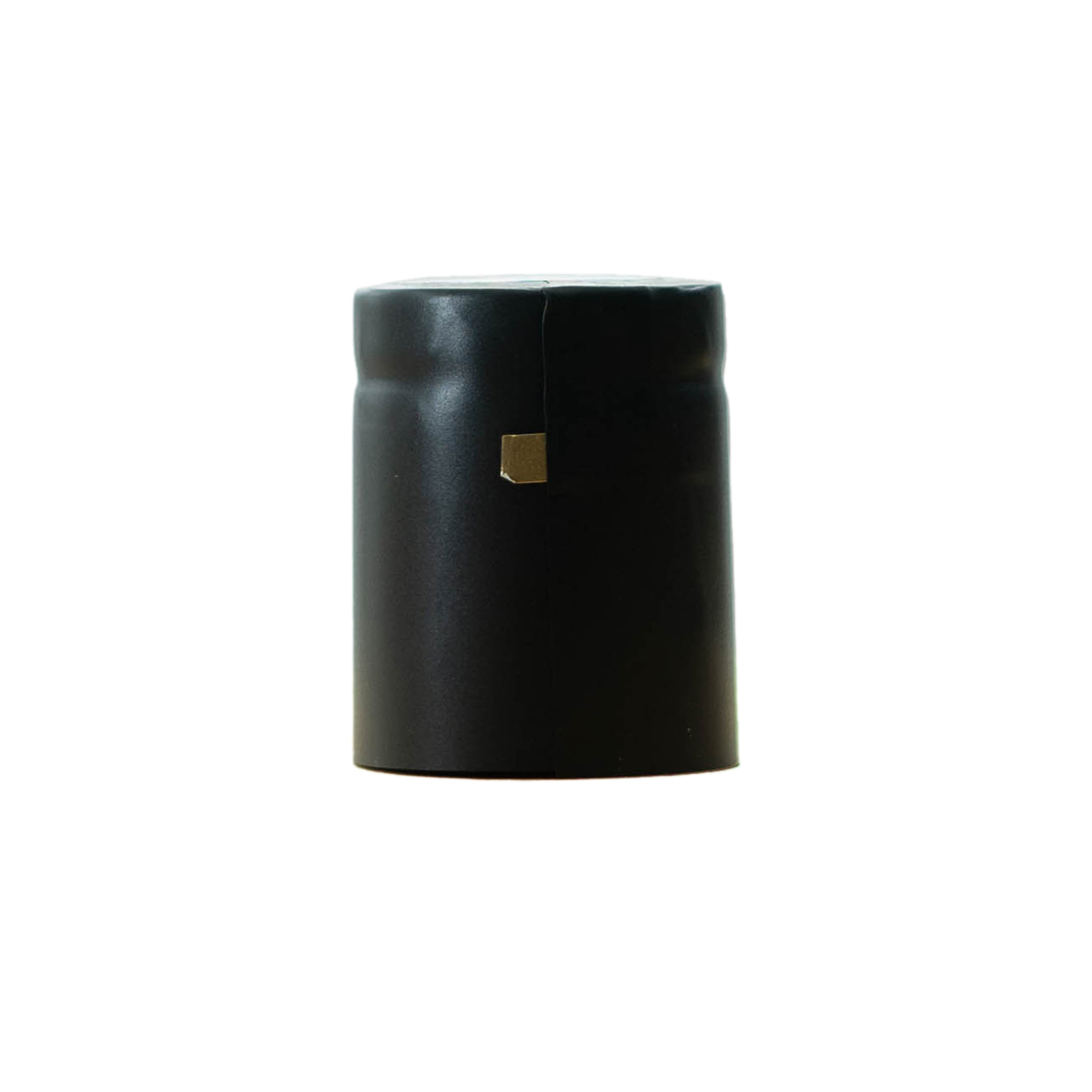 Krimpcapsule 32x41, pvc-kunststof, zwart Krimpcapsule 32x41, pvc-kunststof, zwart