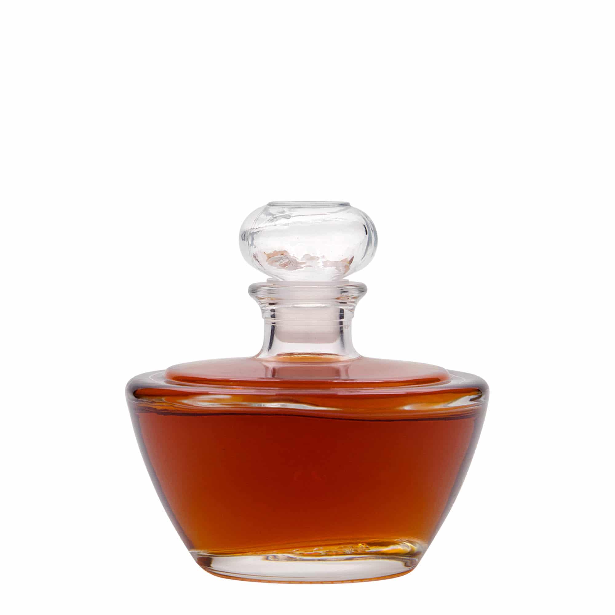 Glazen fles 'Homme', 200 ml, monding: kurk