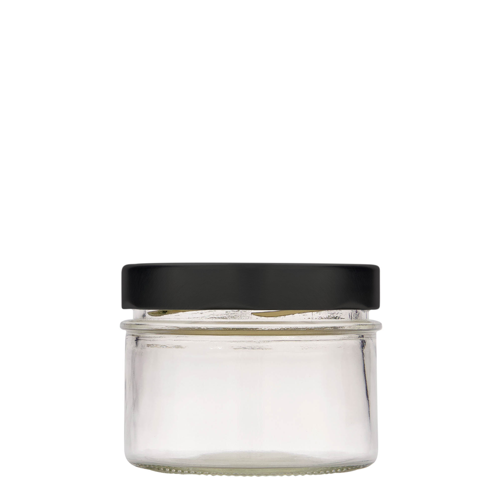 Ronde pot 'Monza', 262 ml, monding: deep-twist-off (DTO 82) Ronde pot 'Monza', 262 ml, monding: deep-twist-off (DTO 82)