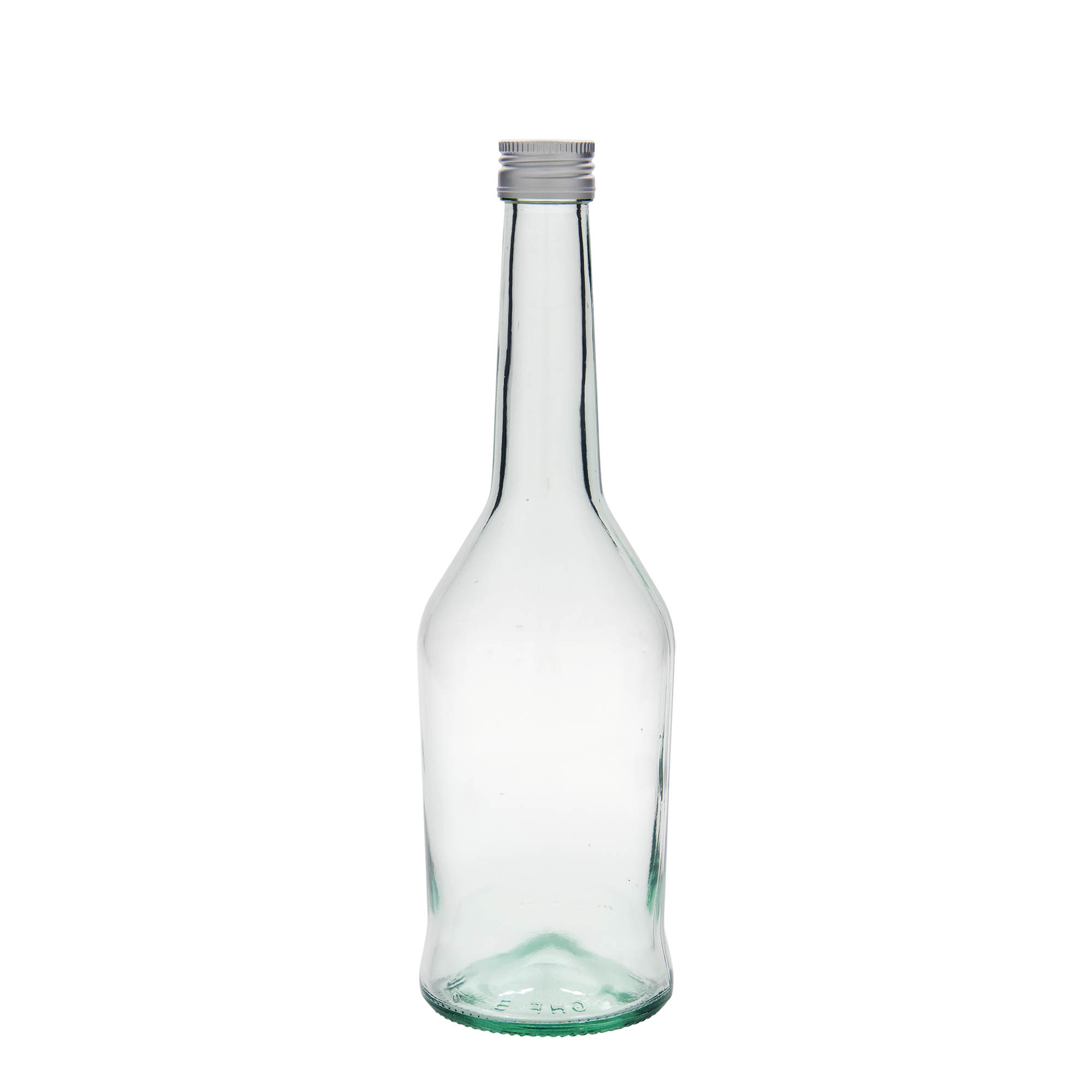 Glazen fles voor sterkedrank, 500 ml, monding: PP 28 Glazen fles voor sterkedrank, 500 ml, monding: PP 28