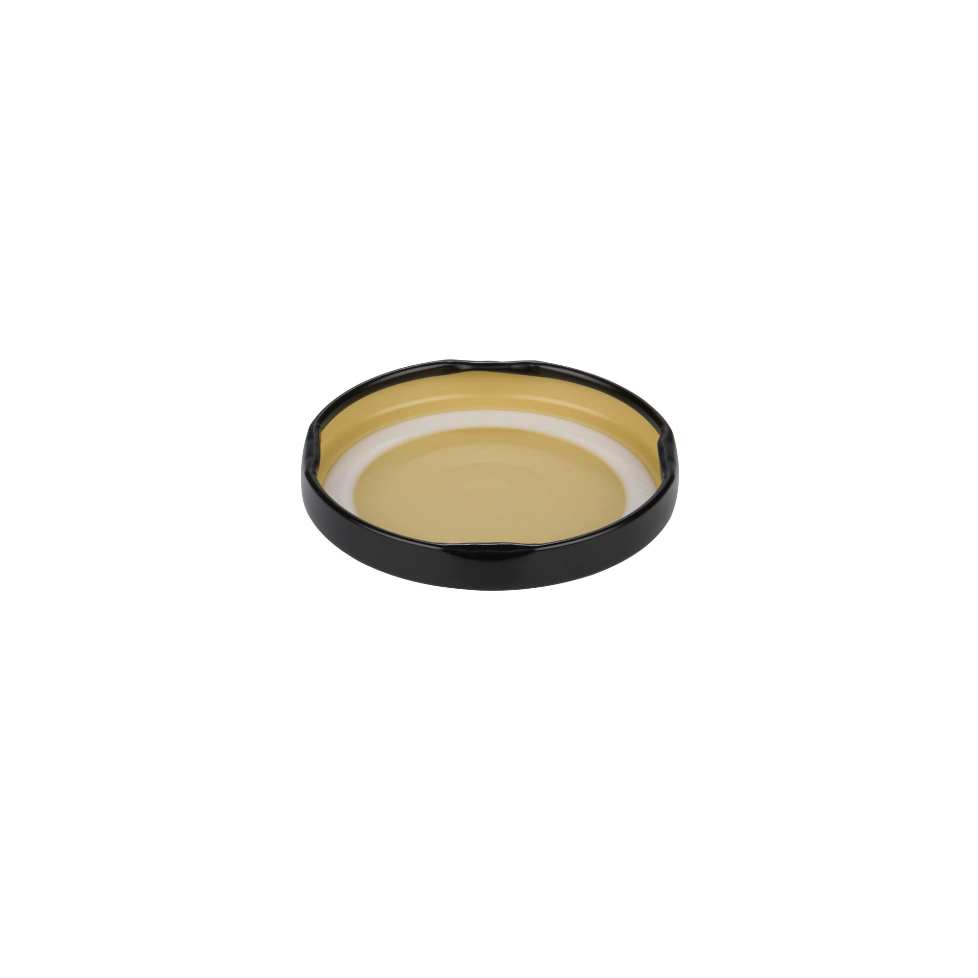 Twist-offdeksel, blik, zwart, voor monding: TO 58 Twist-offdeksel, blik, zwart, voor monding: TO 58