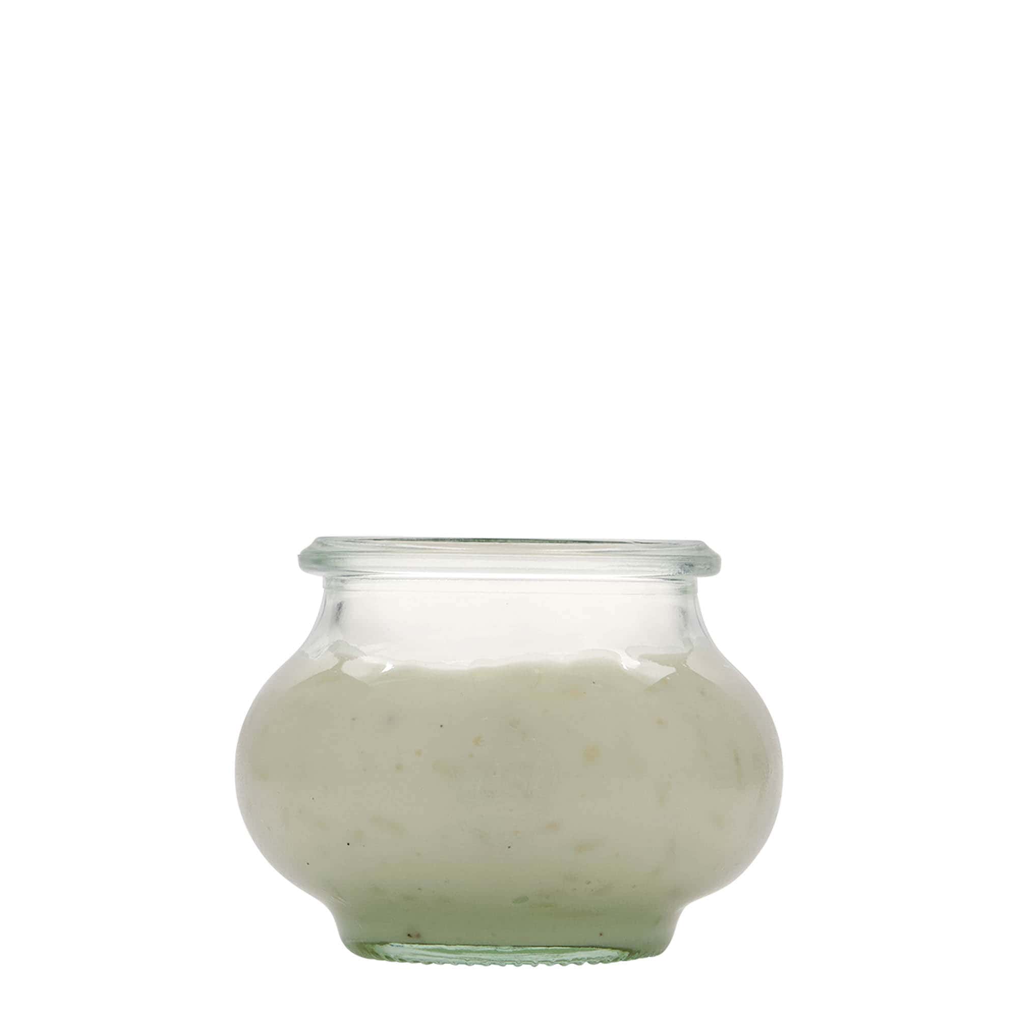 Bocal décoratif WECK 220 ml, bouchage: bords arrondis