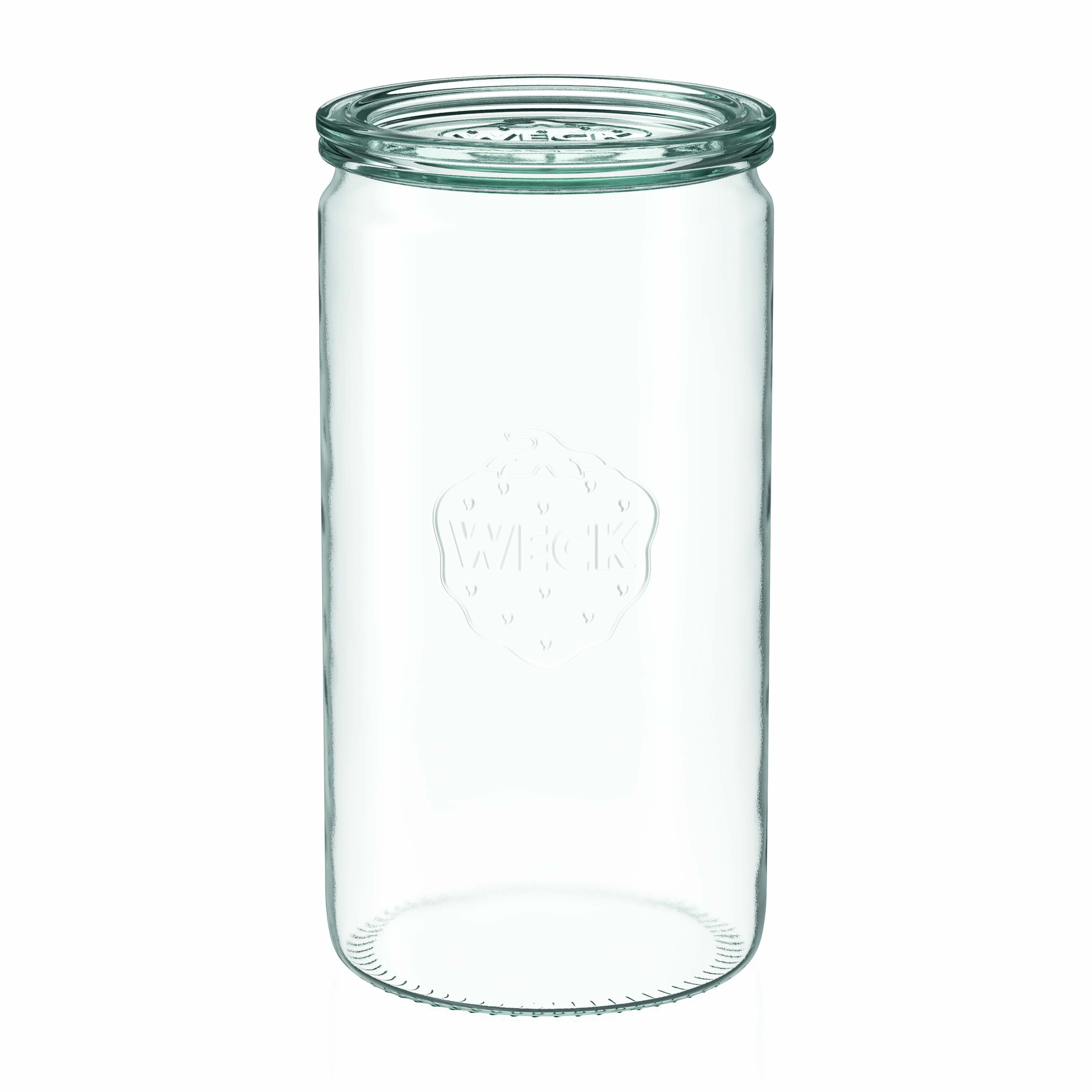 Cilindrische WECK-pot, 1575 ml, monding: ronde rand