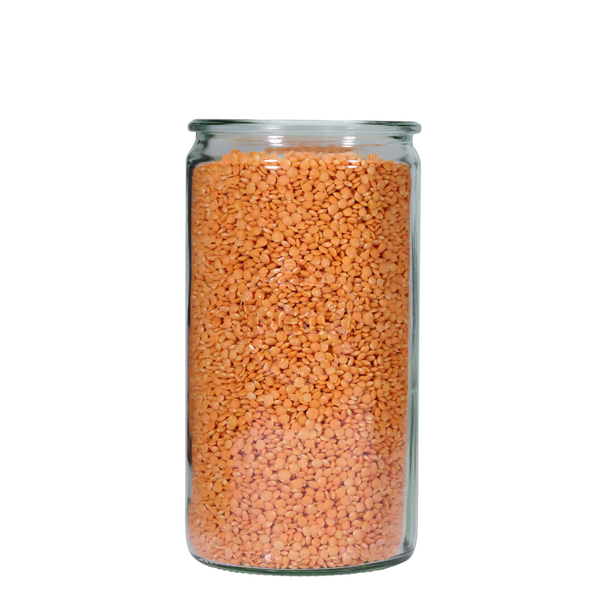 Cilindrische WECK-pot, 1575 ml, monding: ronde rand
