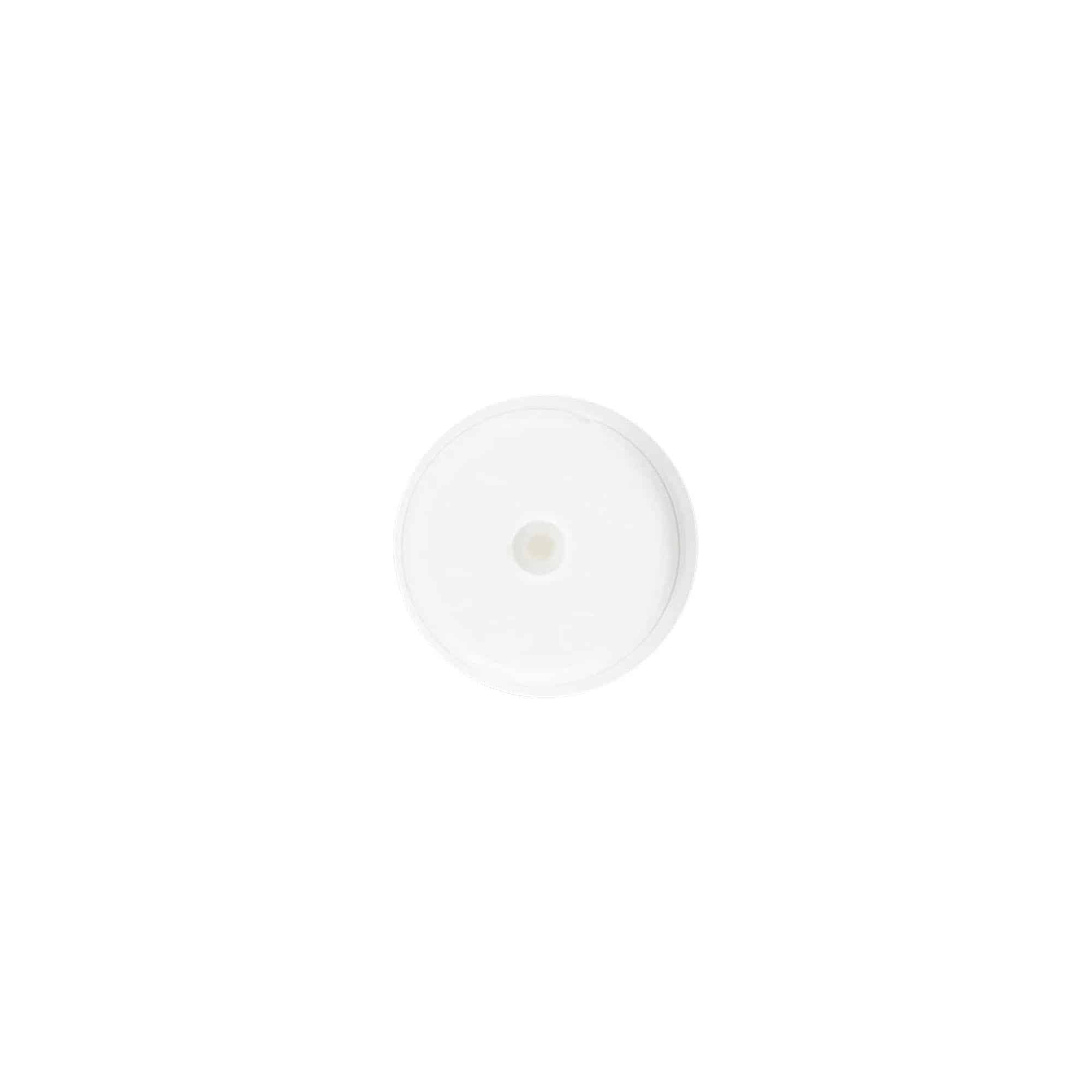Flacon airless tête de pompe « Nano », plastique PP, blanc