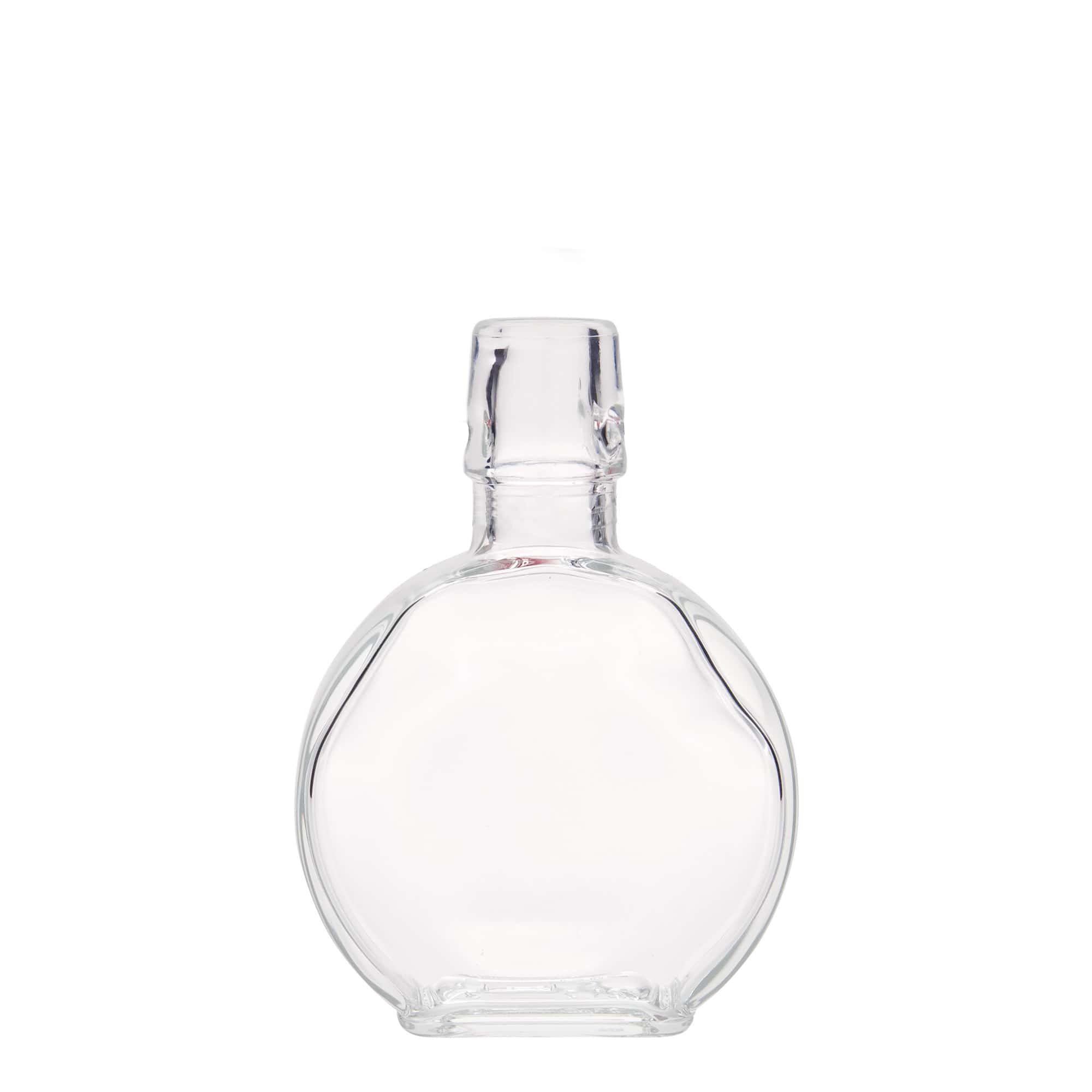 Bouteille en verre 200 ml 'Sensatione', rectangulaire, bouchage: bouchon mécanique