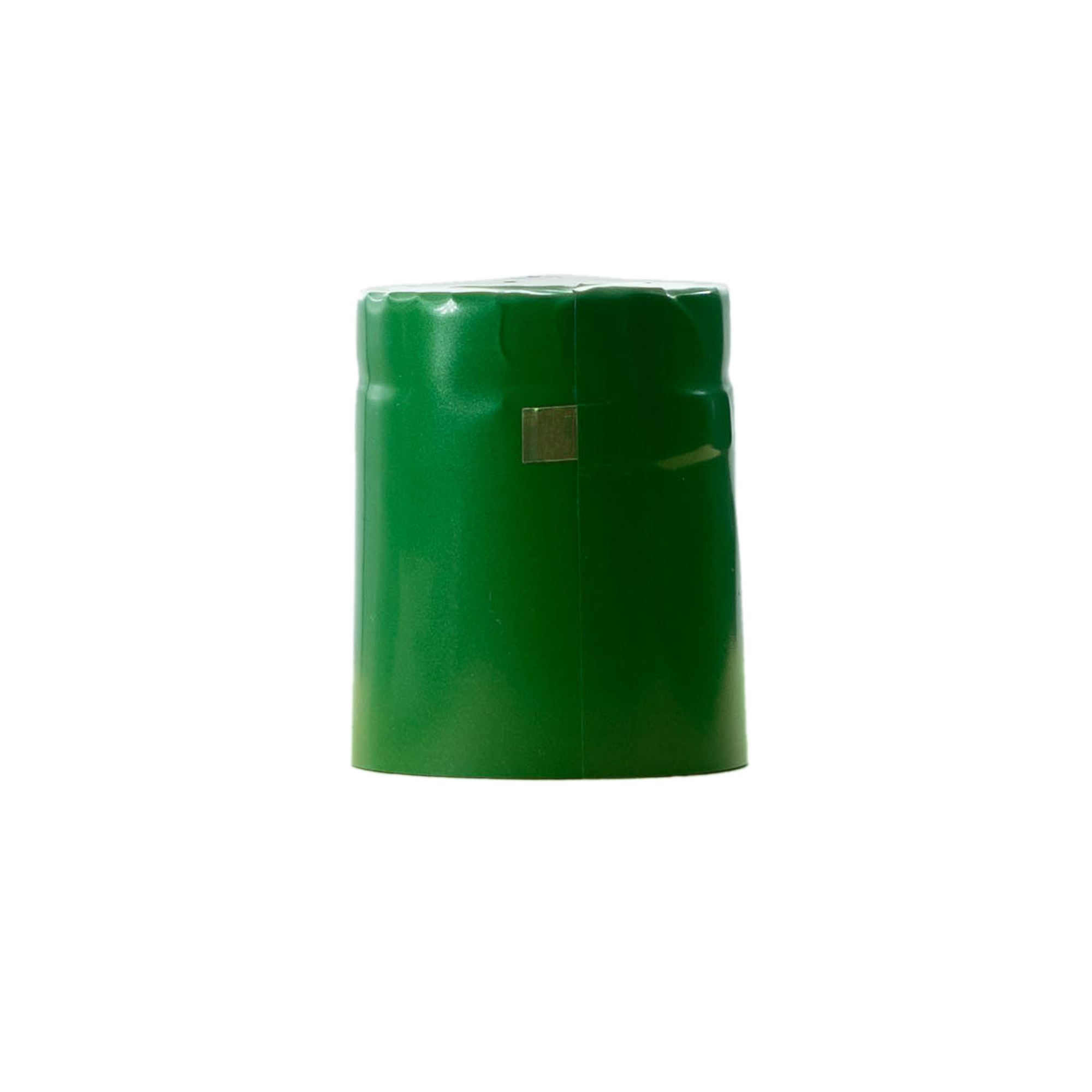 Krimpcapsule 32x41, pvc-kunststof, groen Krimpcapsule 32x41, pvc-kunststof, groen