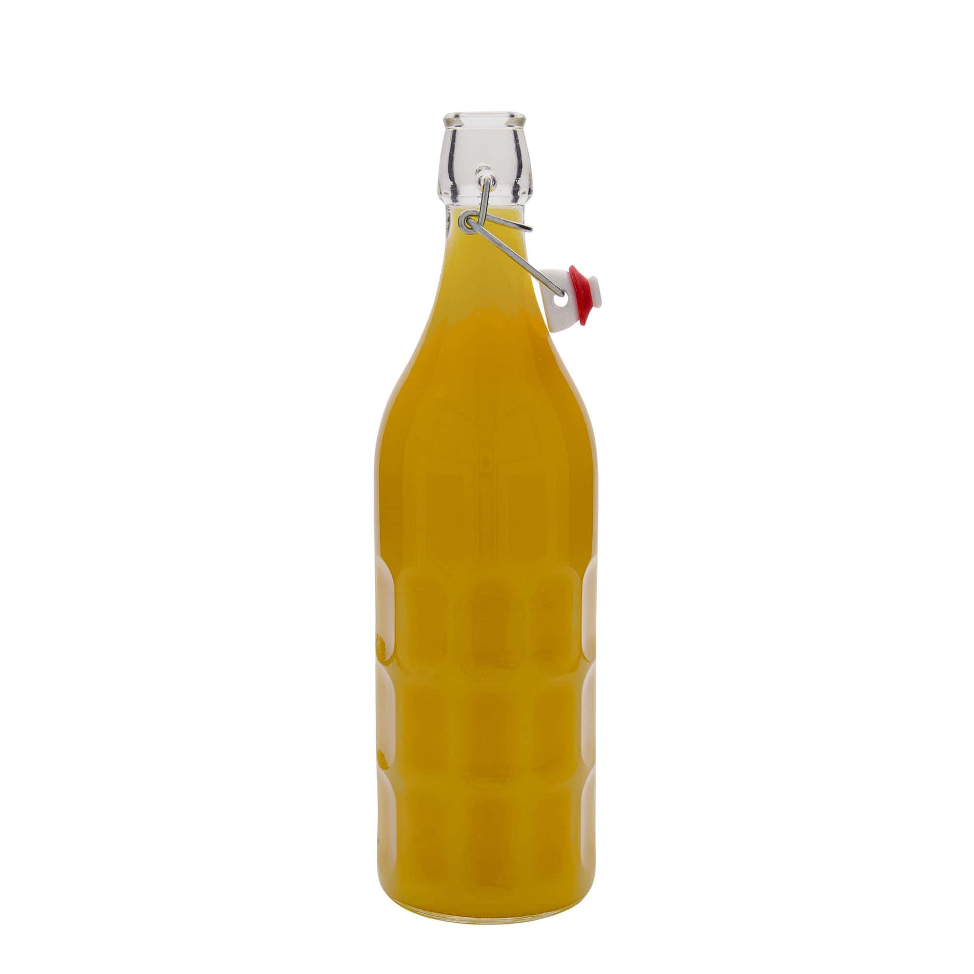 Bouteille en verre 1 000 ml 'Moresca', bouchage: bouchon mécanique