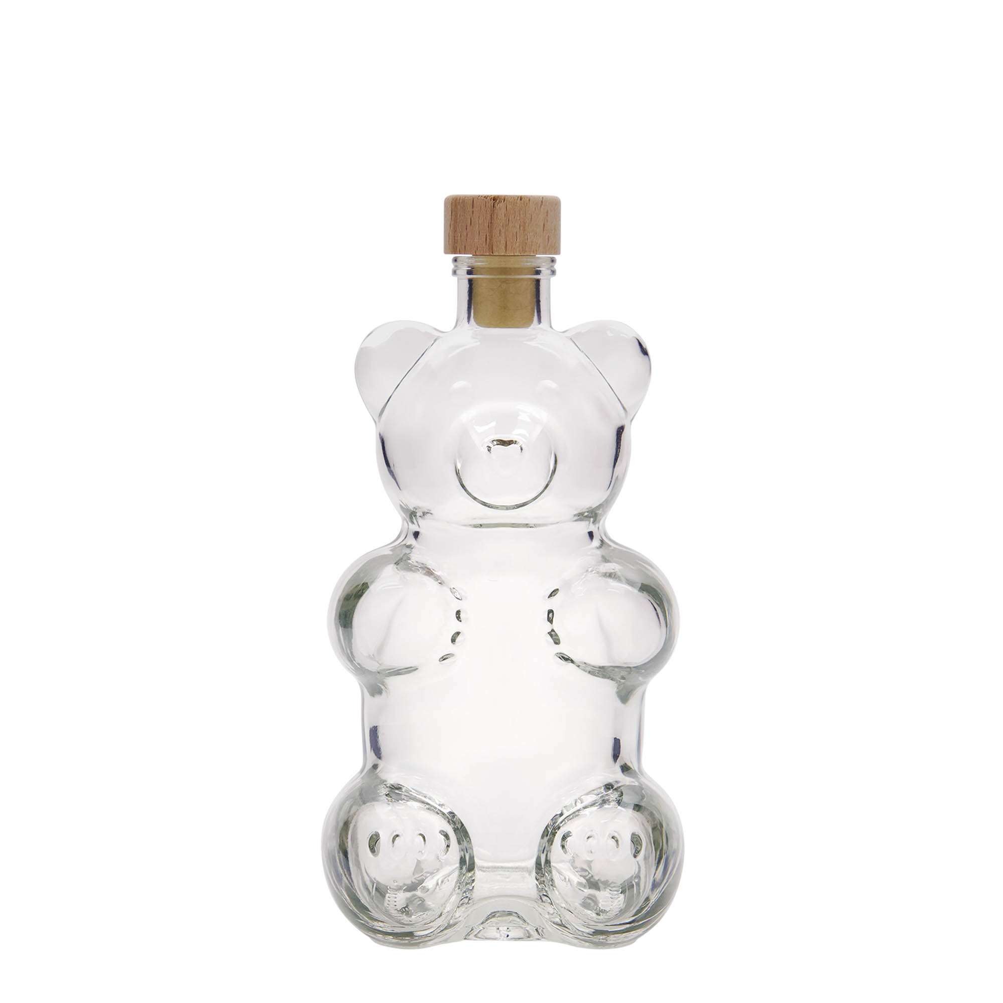 Bouteille en verre 350 ml 'Ours', bouchage: bouchon