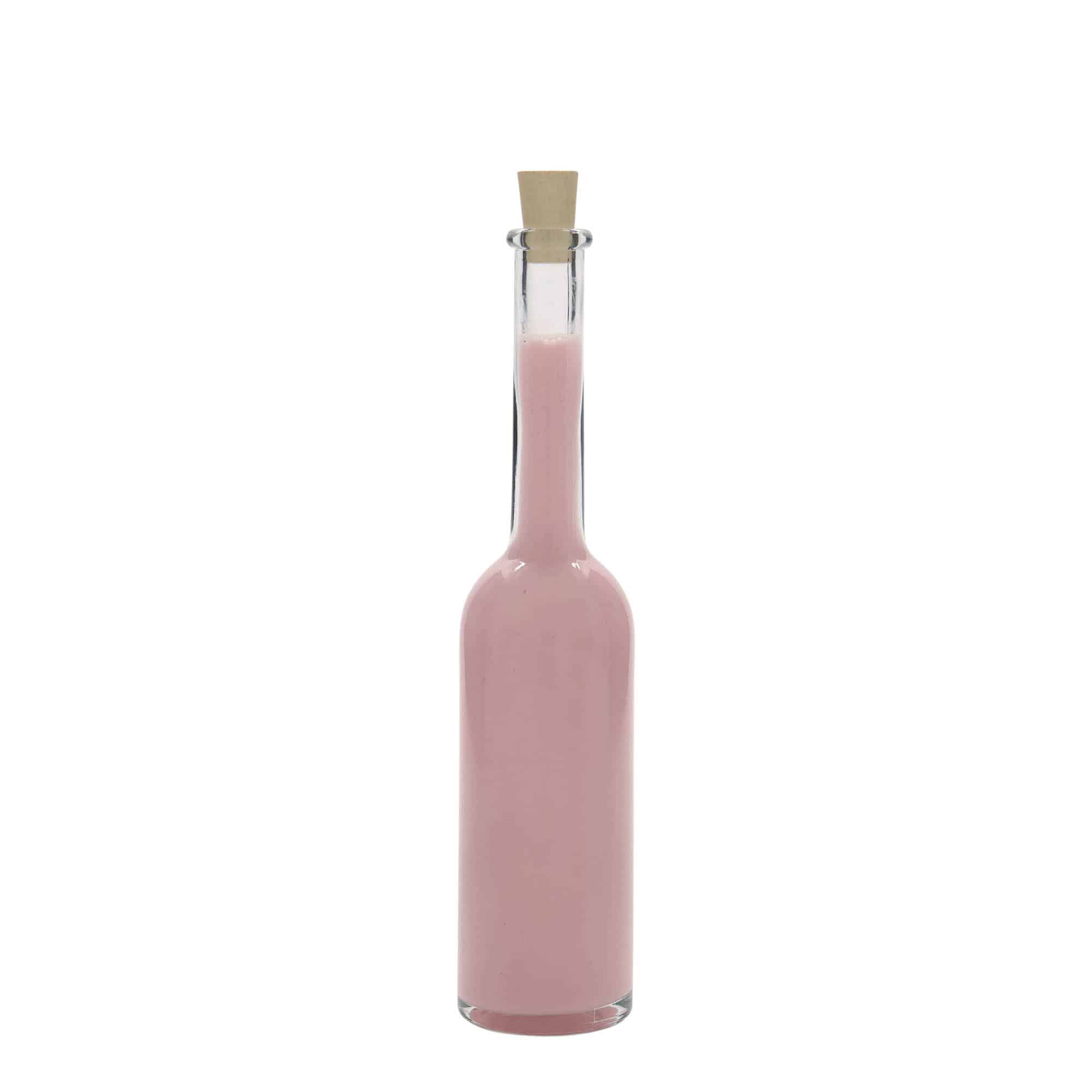 Glazen fles 'Opera', 100 ml, monding: kurk