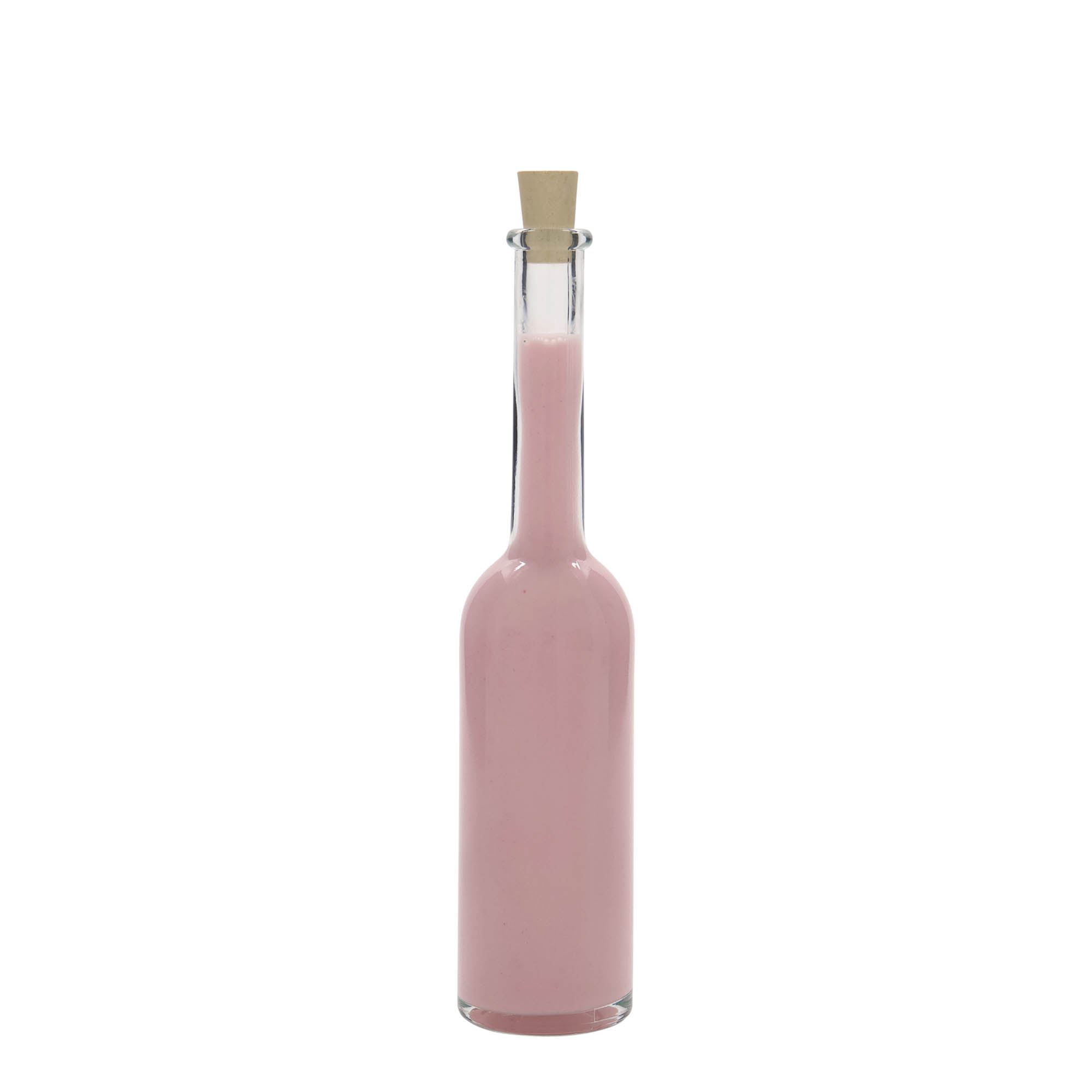 Glazen fles 'Opera', 100 ml, monding: kurk