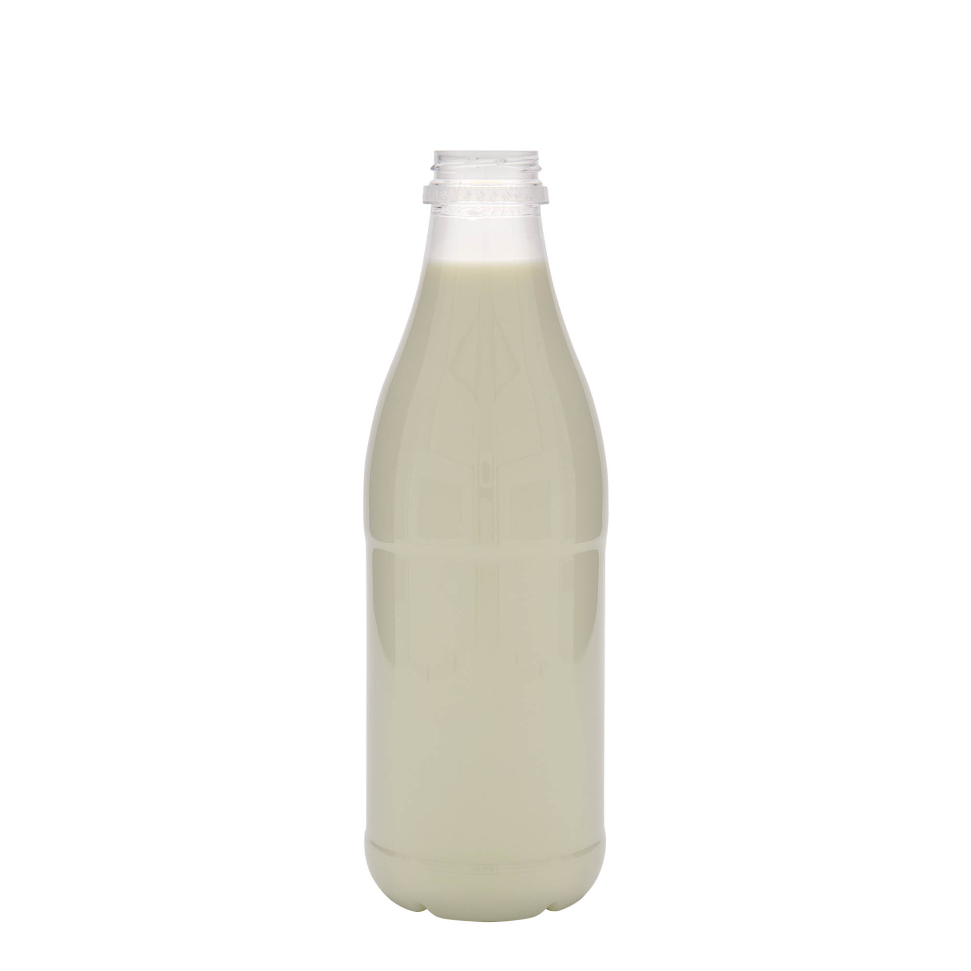 Bouteille en PET 1 000 ml 'Milk and Juice', plastique, bouchage: 38 mm Bouteille en PET 1 000 ml 'Milk and Juice', plastique, bouchage: 38 mm