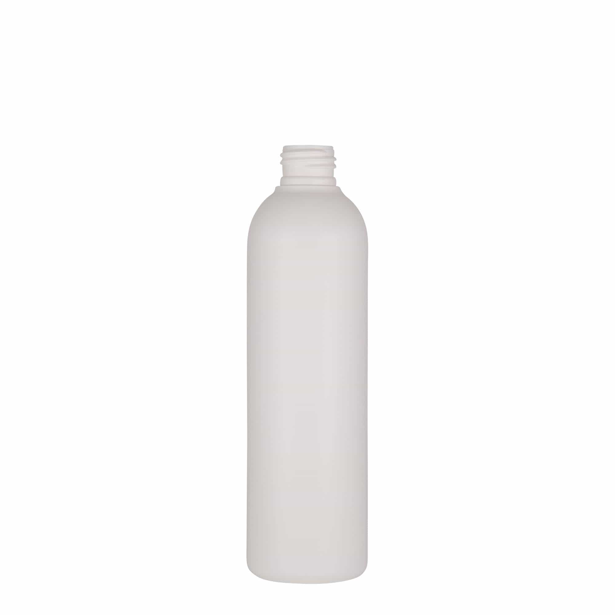 Bouteille en plastique 250 ml « Tuffy », PEHD, blanche, bouchage:  24/410
