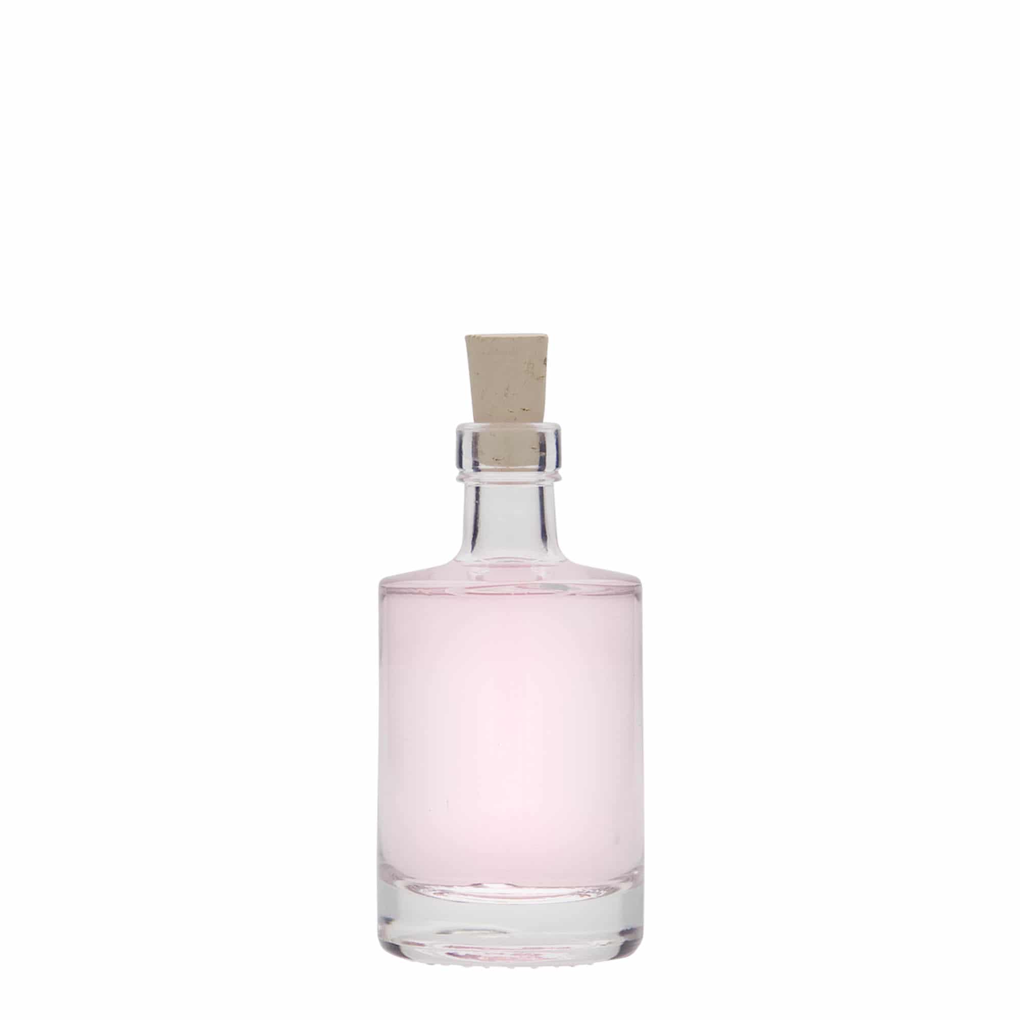 Glazen fles 'Aventura', 50 ml, monding: kurk Glazen fles 'Aventura', 50 ml, monding: kurk