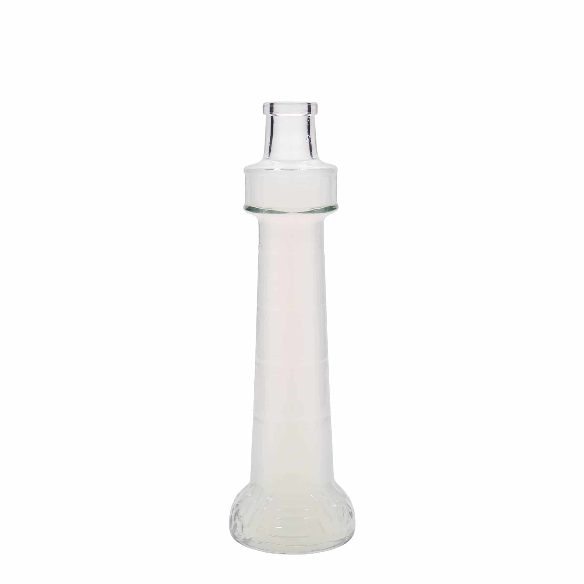 Bouteille en verre 200 ml 'Phare', bouchage: bouchon