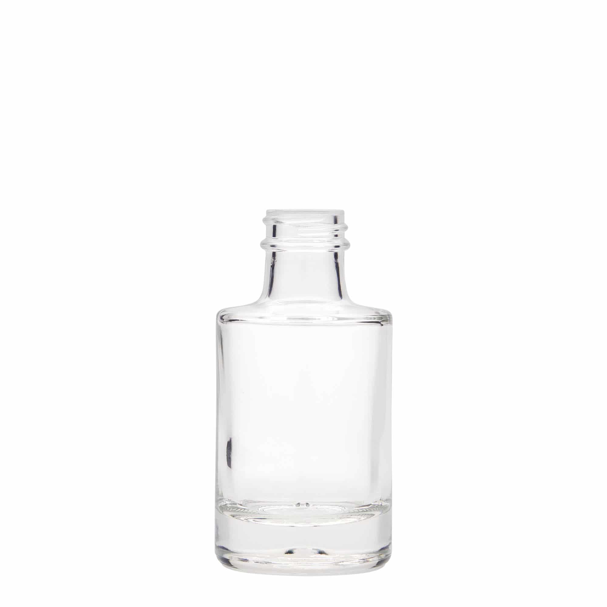 Glazen fles 'Aventura', 100 ml, monding: GPI 28 Glazen fles 'Aventura', 100 ml, monding: GPI 28