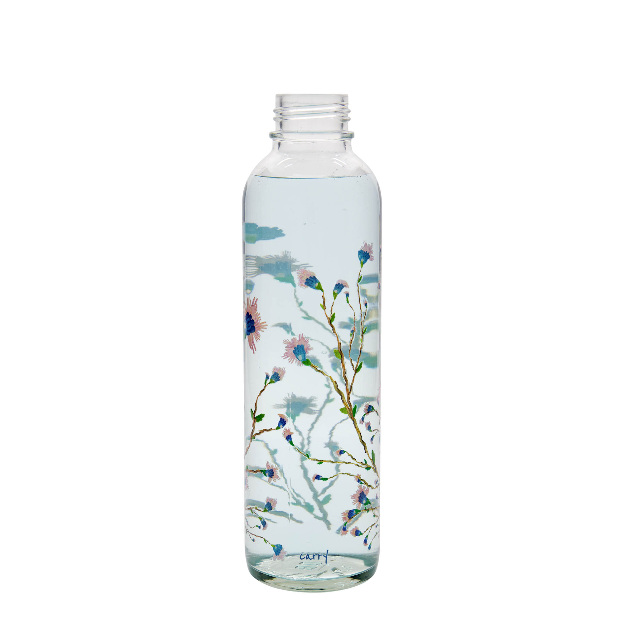 Gourde 700 ml 'CARRY Bottle', motif : Hanami, bouchage: Bougage à vis