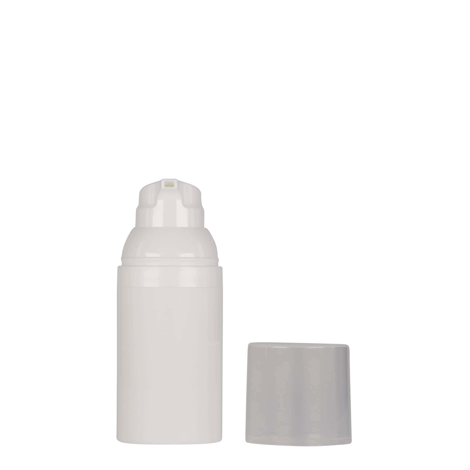 Flacon airless 30 ml 'Mezzo', plastique PP, blanc