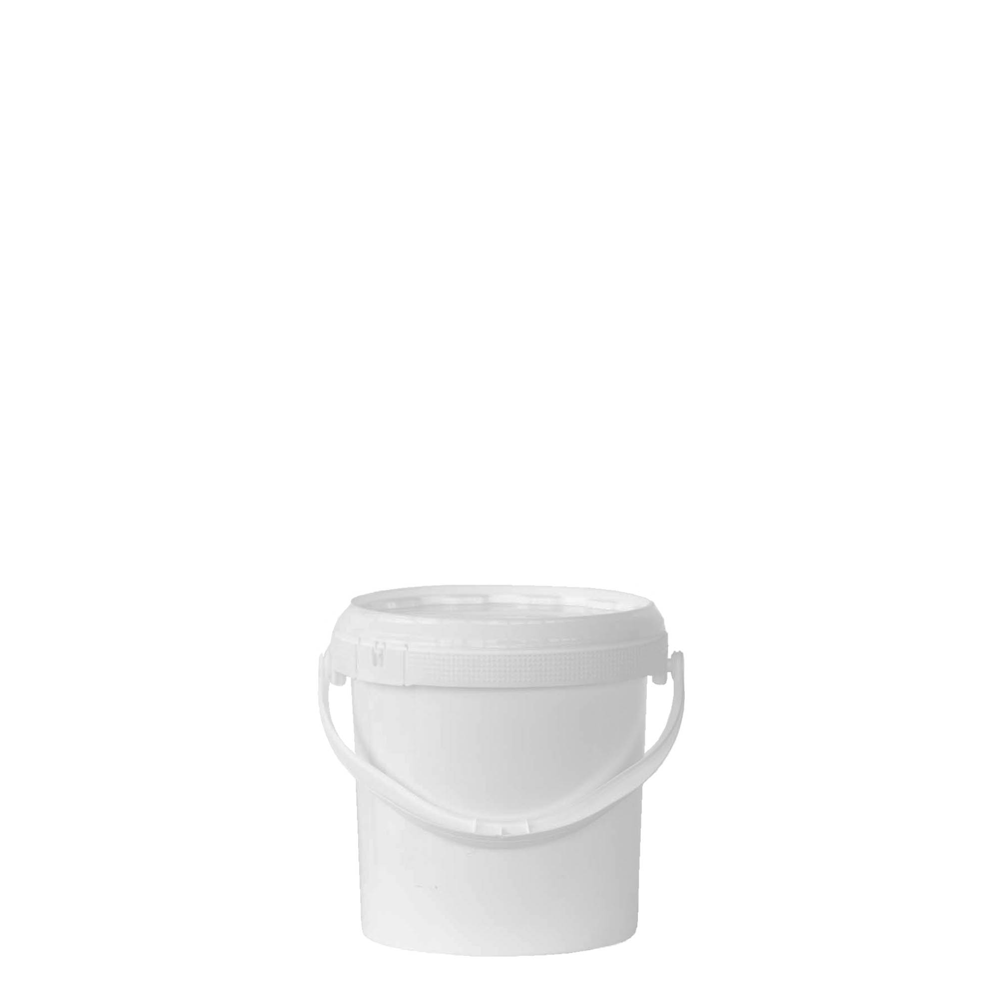Emmer, 1 l, PP-kunststof, wit Emmer, 1 l, PP-kunststof, wit