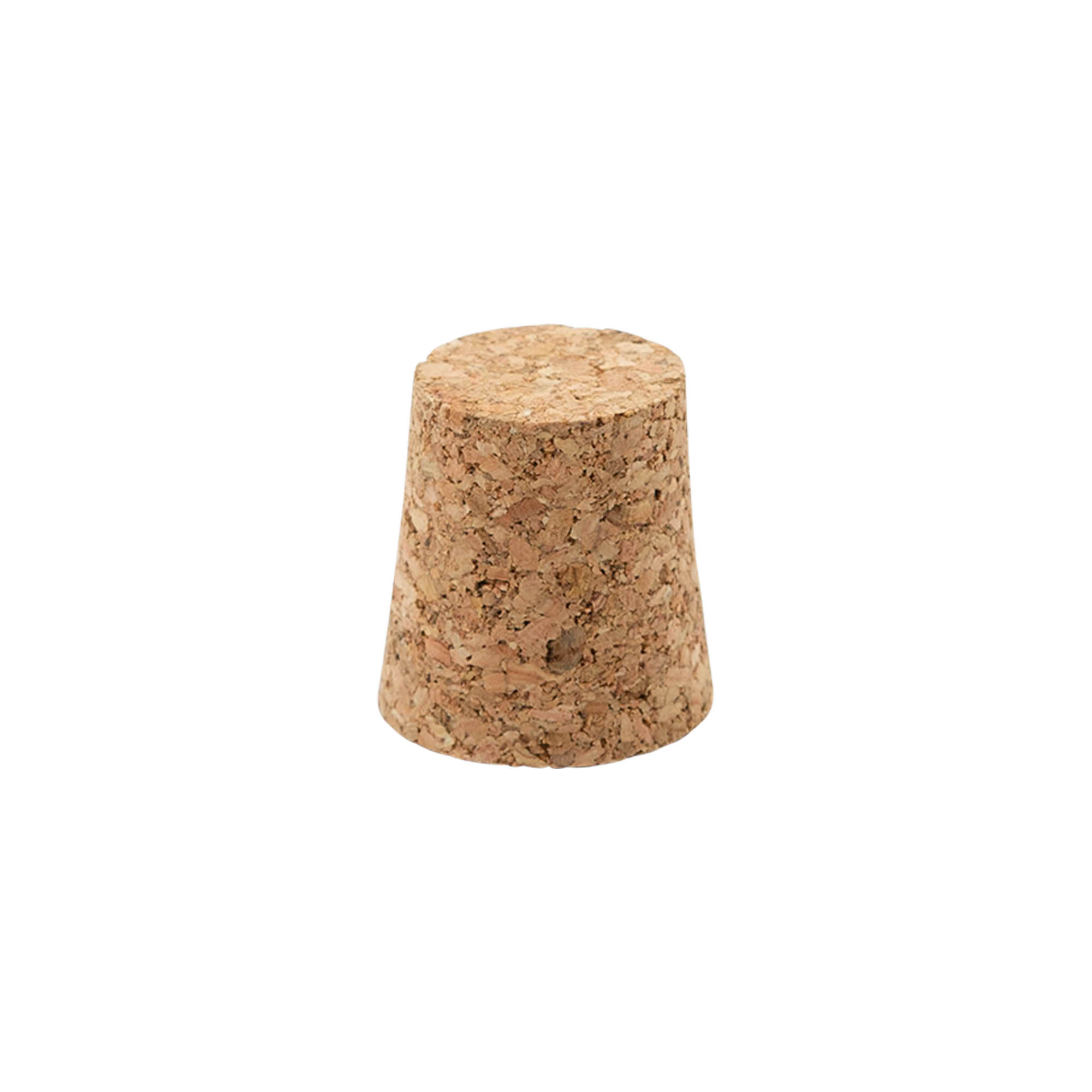 Conische kurk 21-26 x 27, perskurk, beige, voor monding: kurk Conische kurk 21-26 x 27, perskurk, beige, voor monding: kurk