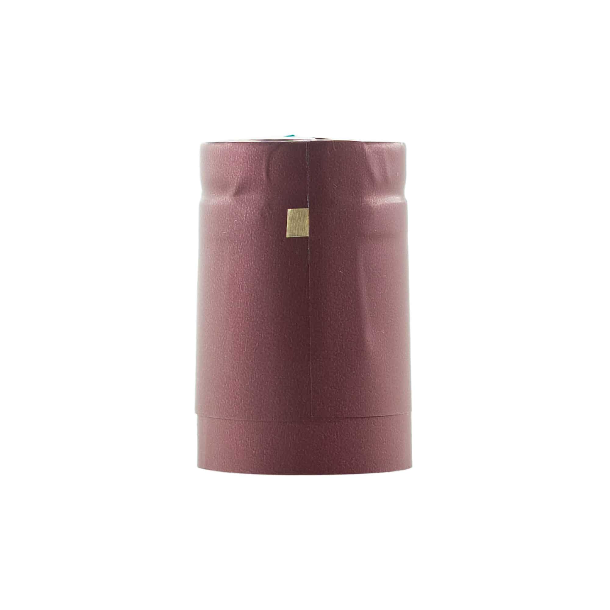 Krimpcapsule 32x41, pvc-kunststof, donkerrood