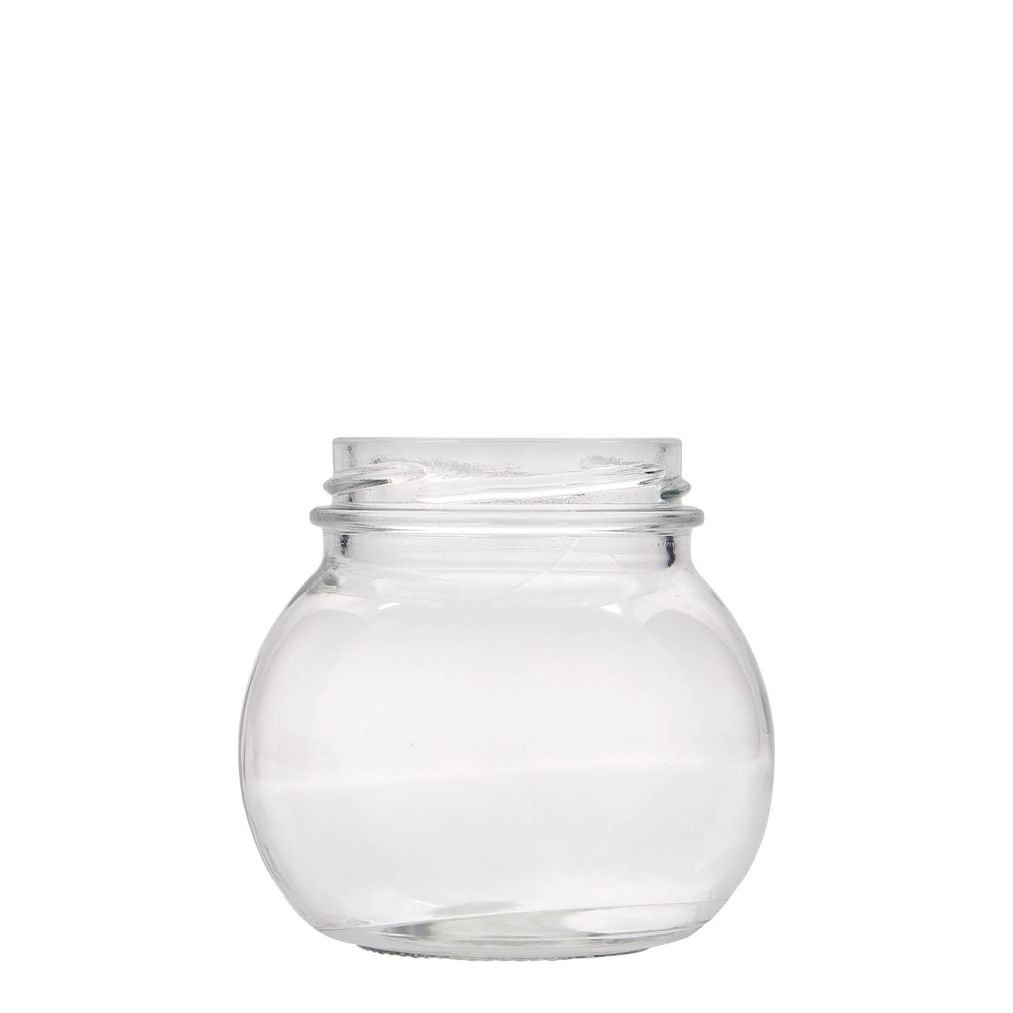 Pot sphérique 314 ml, bouchage: Twist-Off (TO 63) Pot sphérique 314 ml, bouchage: Twist-Off (TO 63)