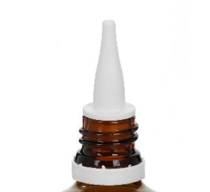 Schroefsluiting met applicator, PE-kunststof, wit, voor monding: DIN 18 Schroefsluiting met applicator, PE-kunststof, wit, voor monding: DIN 18