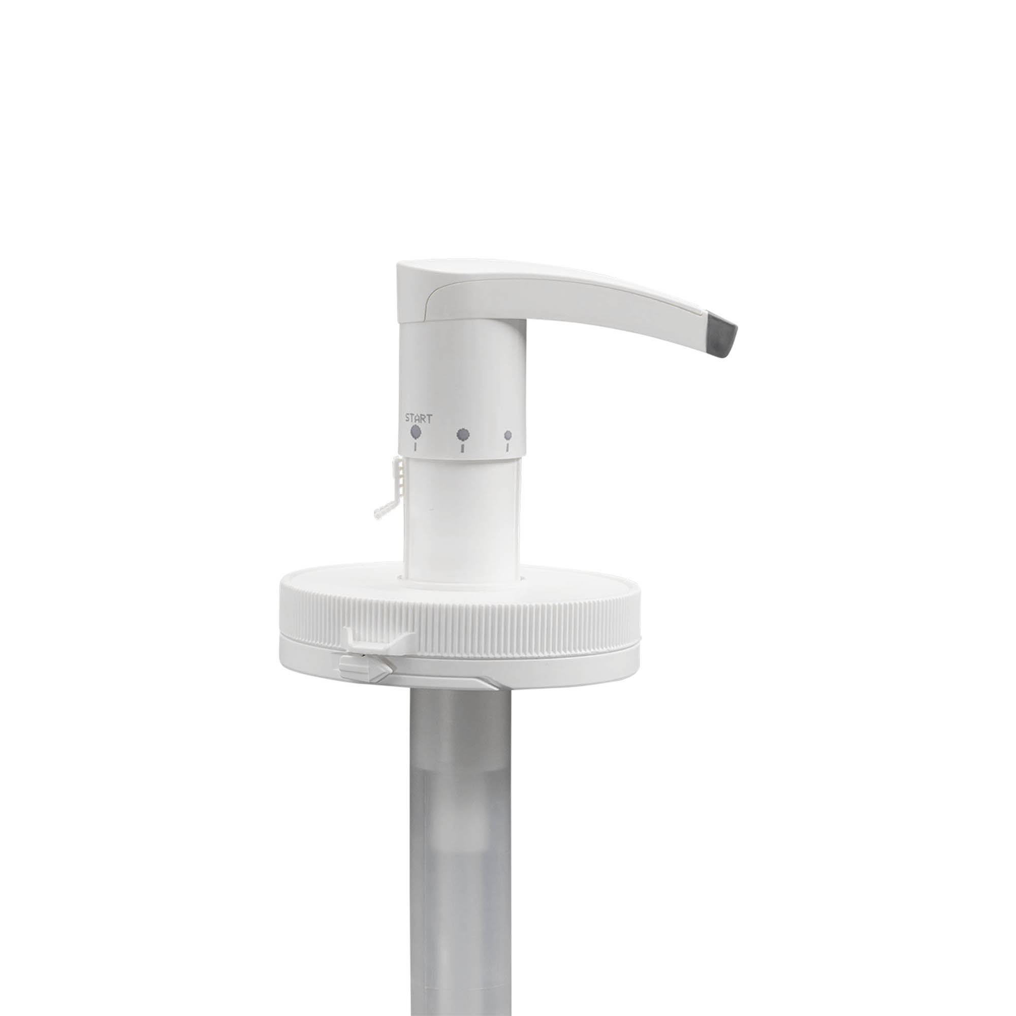 Dispenserpomp voor 655 ml 'Securibox', PE-kunststof, wit, voor monding: schroefsluiting