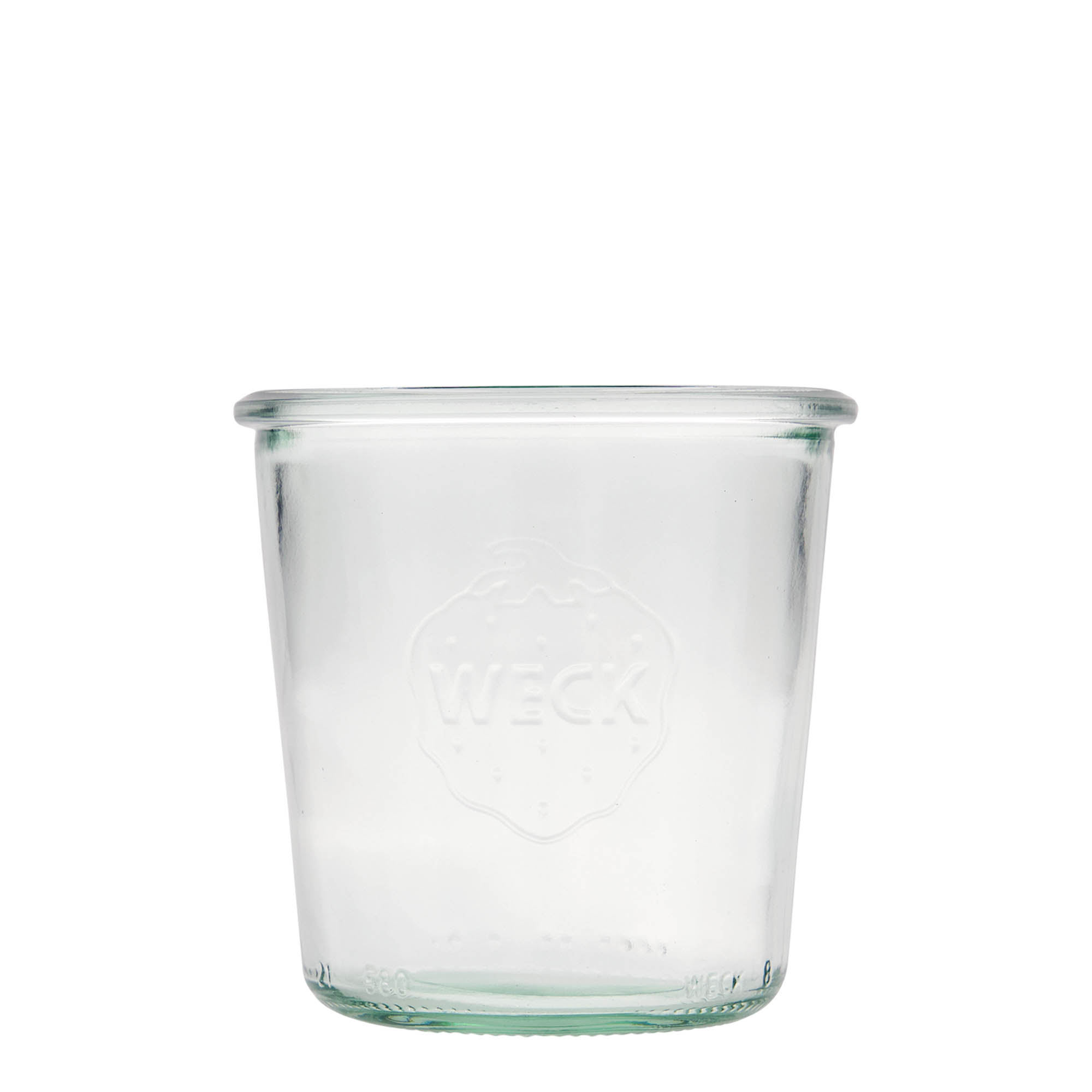 Verrine WECK 580 ml, bouchage: bords arrondis Verrine WECK 580 ml, bouchage: bords arrondis