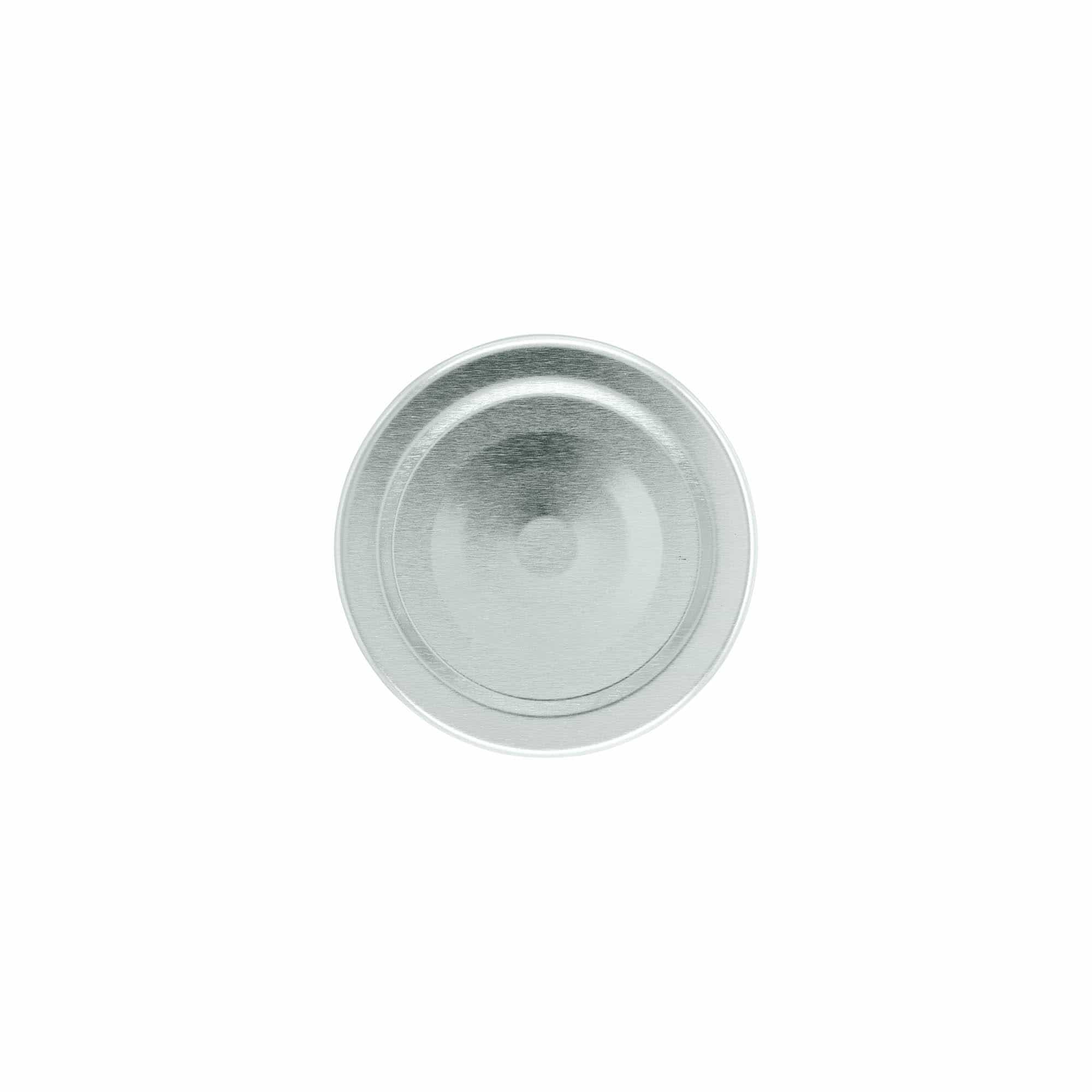 Bouchon Deep-Twist-Off, fer blanc, argenté, pour bouchage: Deep-TO 58 Bouchon Deep-Twist-Off, fer blanc, argenté, pour bouchage: Deep-TO 58