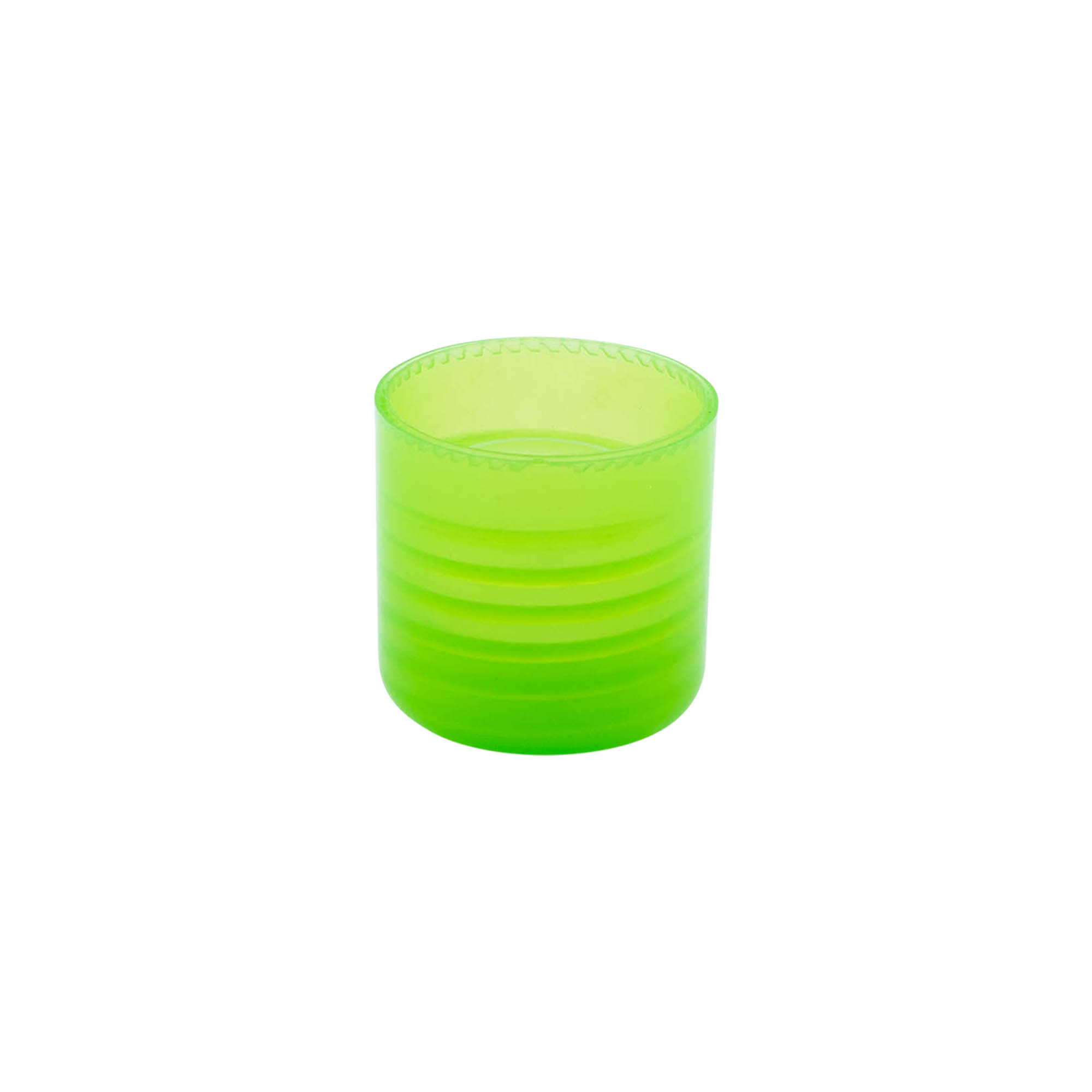 Bougage à vis avec insert de pulvérisation, plastique PP, vert, pour bouchage: 24/410