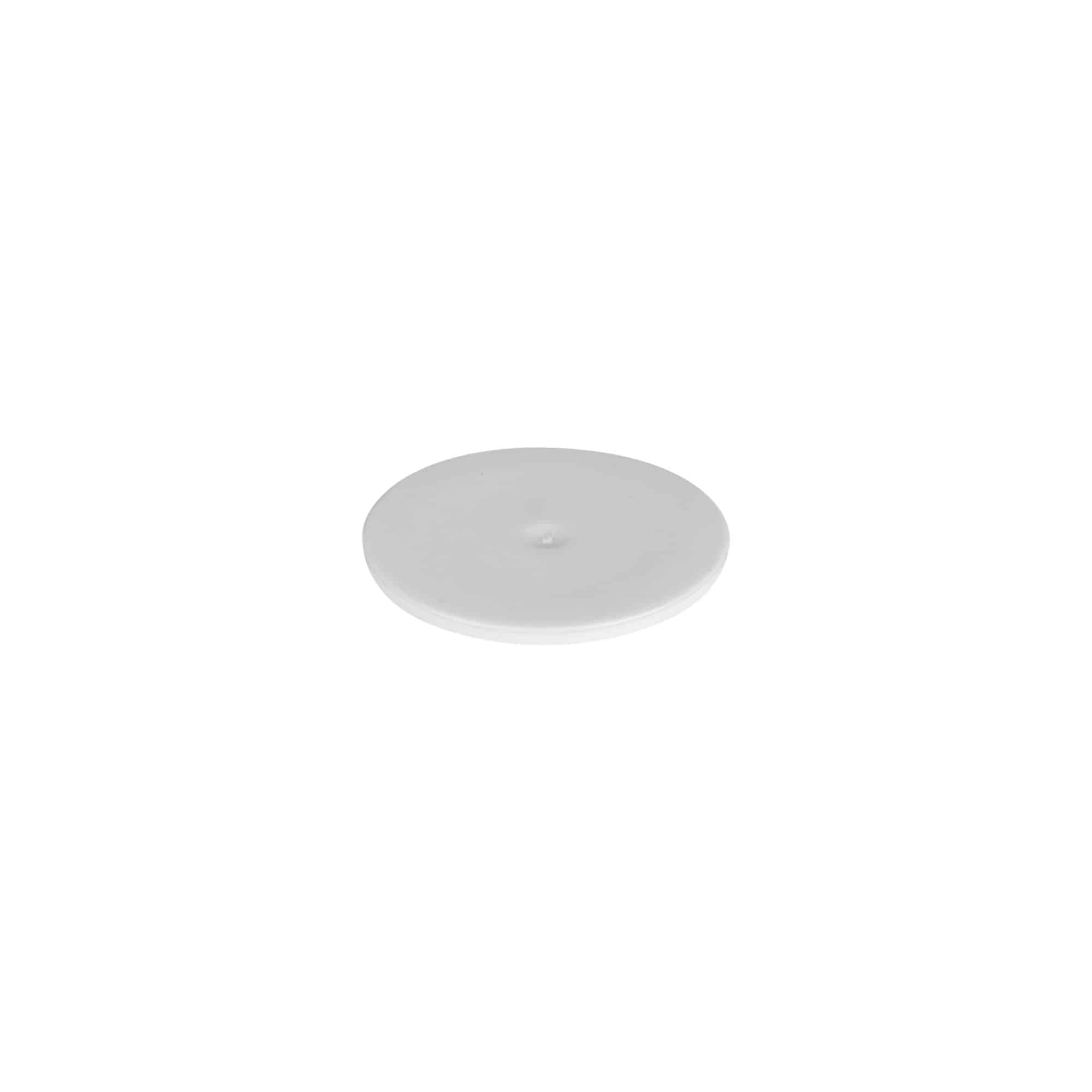 Couvertures pour 5 ml « Bianca », plastique PP, blanc