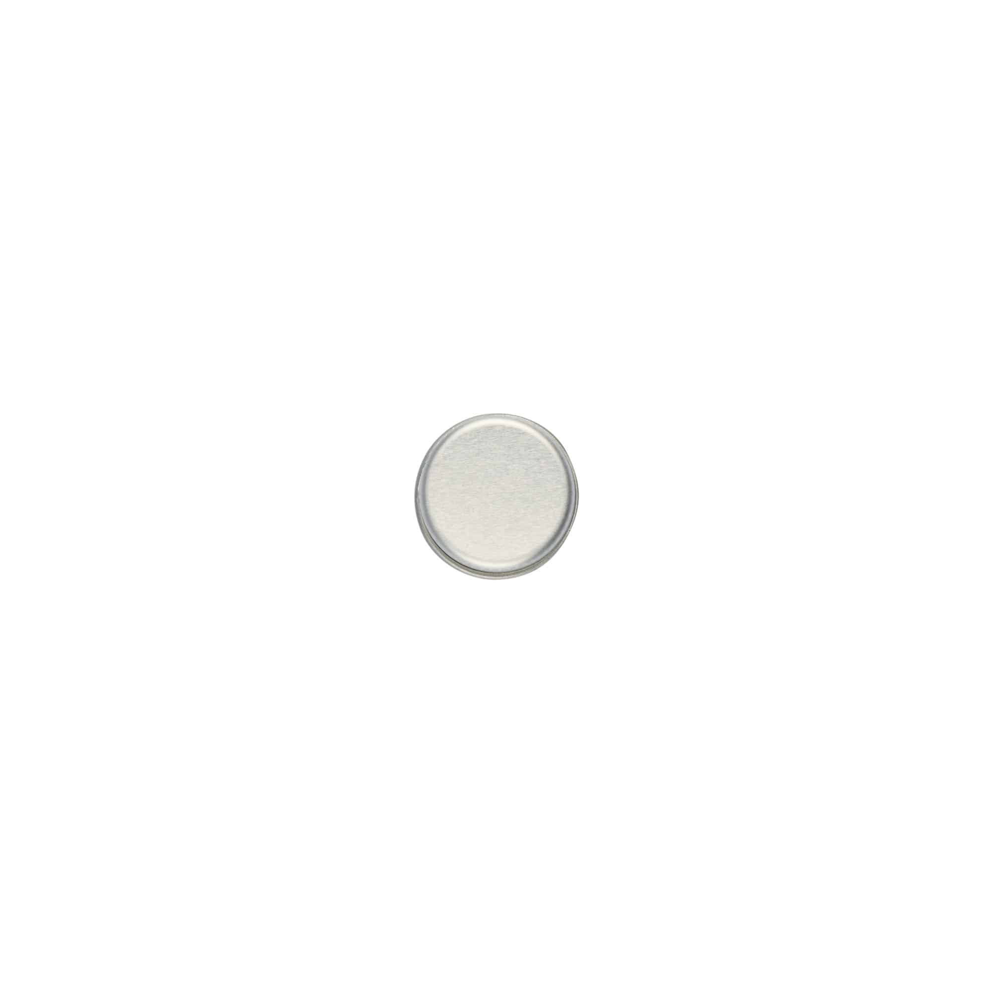 Schroefsluiting, metaal, zilver, voor monding: 20/410